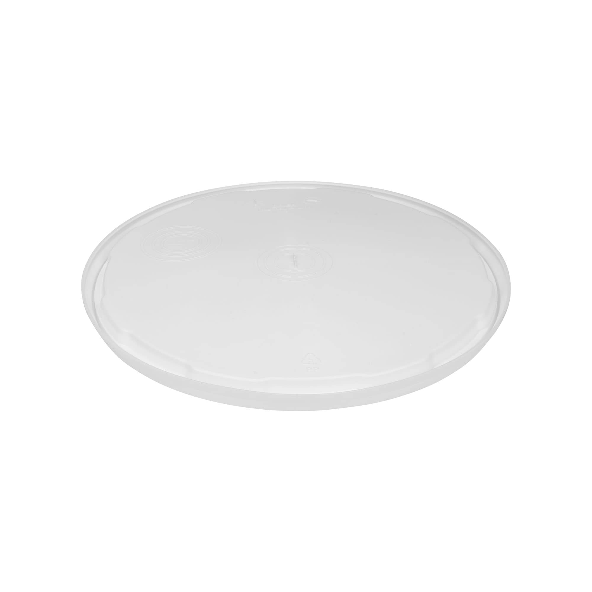 Víko na kyblík 12,5 l, plast PP, bílý
