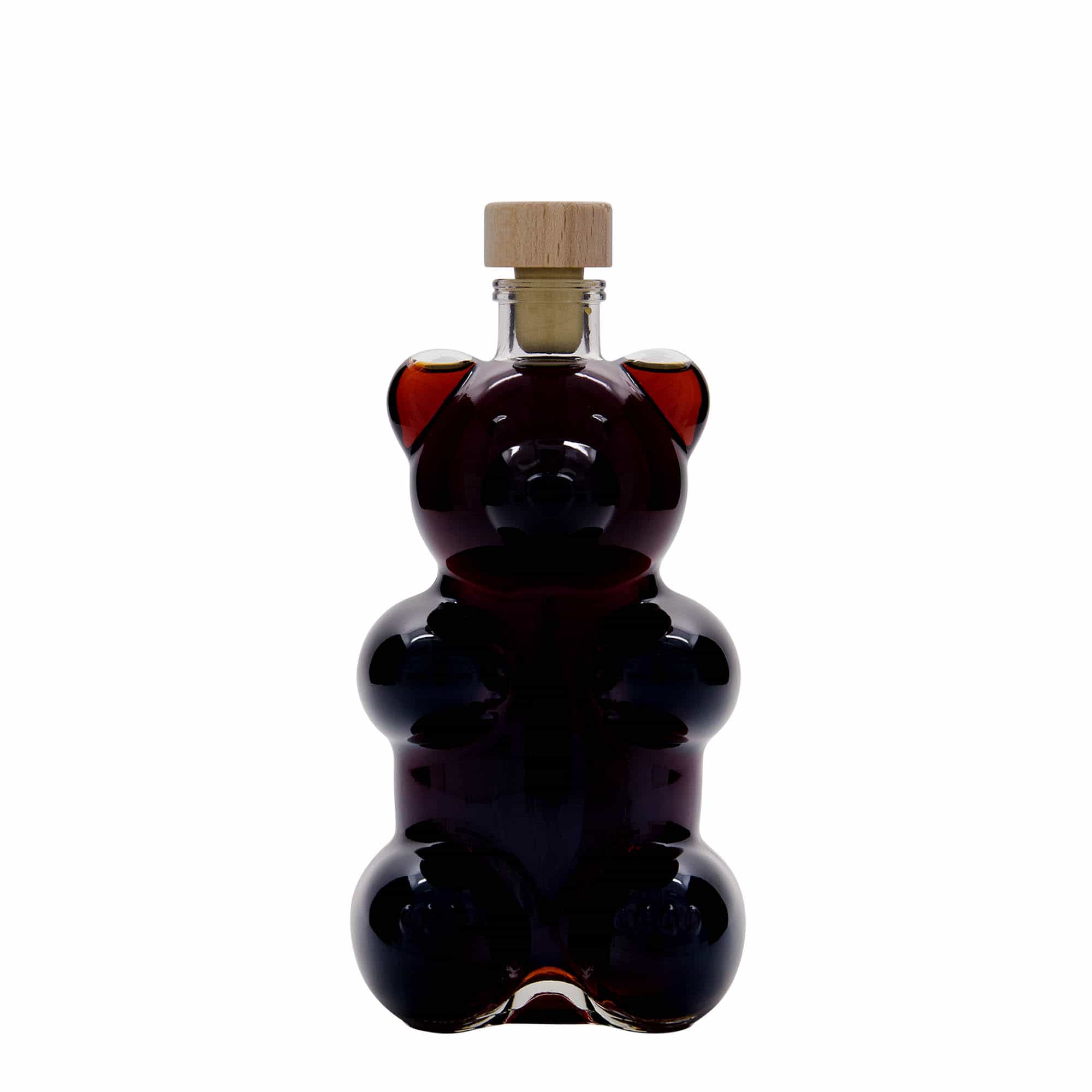 Skleněná lahev 350 ml 'Medvěd', uzávěr: korek