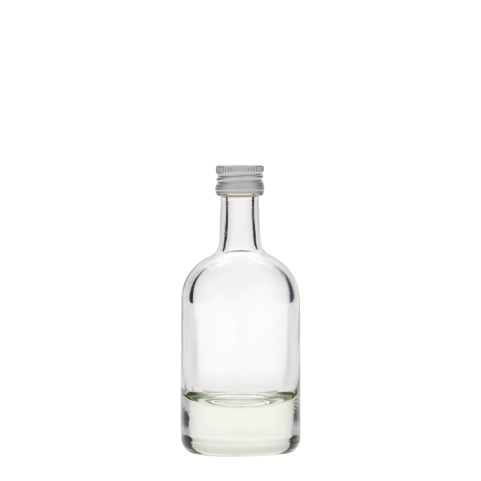 50 ml skleněná lahvička 'Linea Uno', hrdlo: PP 18 50 ml skleněná lahvička 'Linea Uno', hrdlo: PP 18
