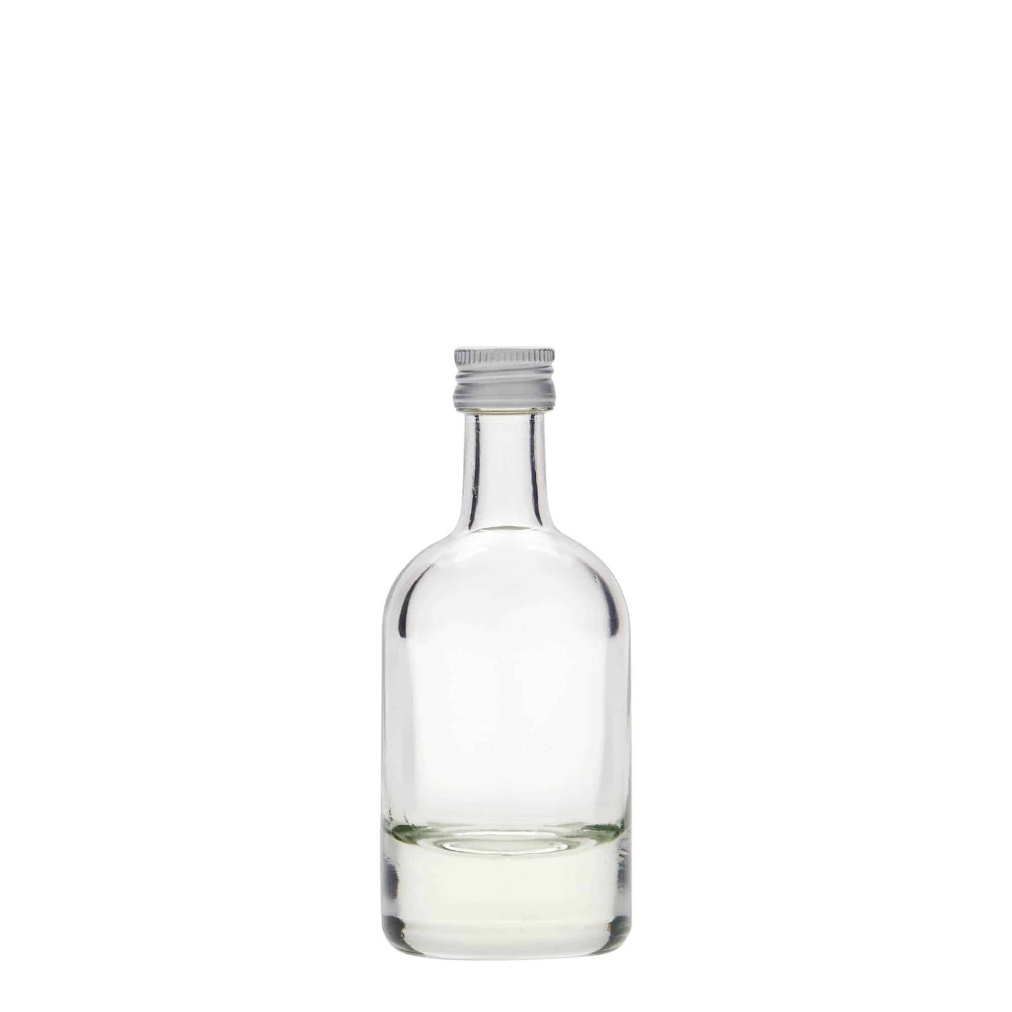 50 ml skleněná lahvička „Linea Uno“, hrdlo: PP 18