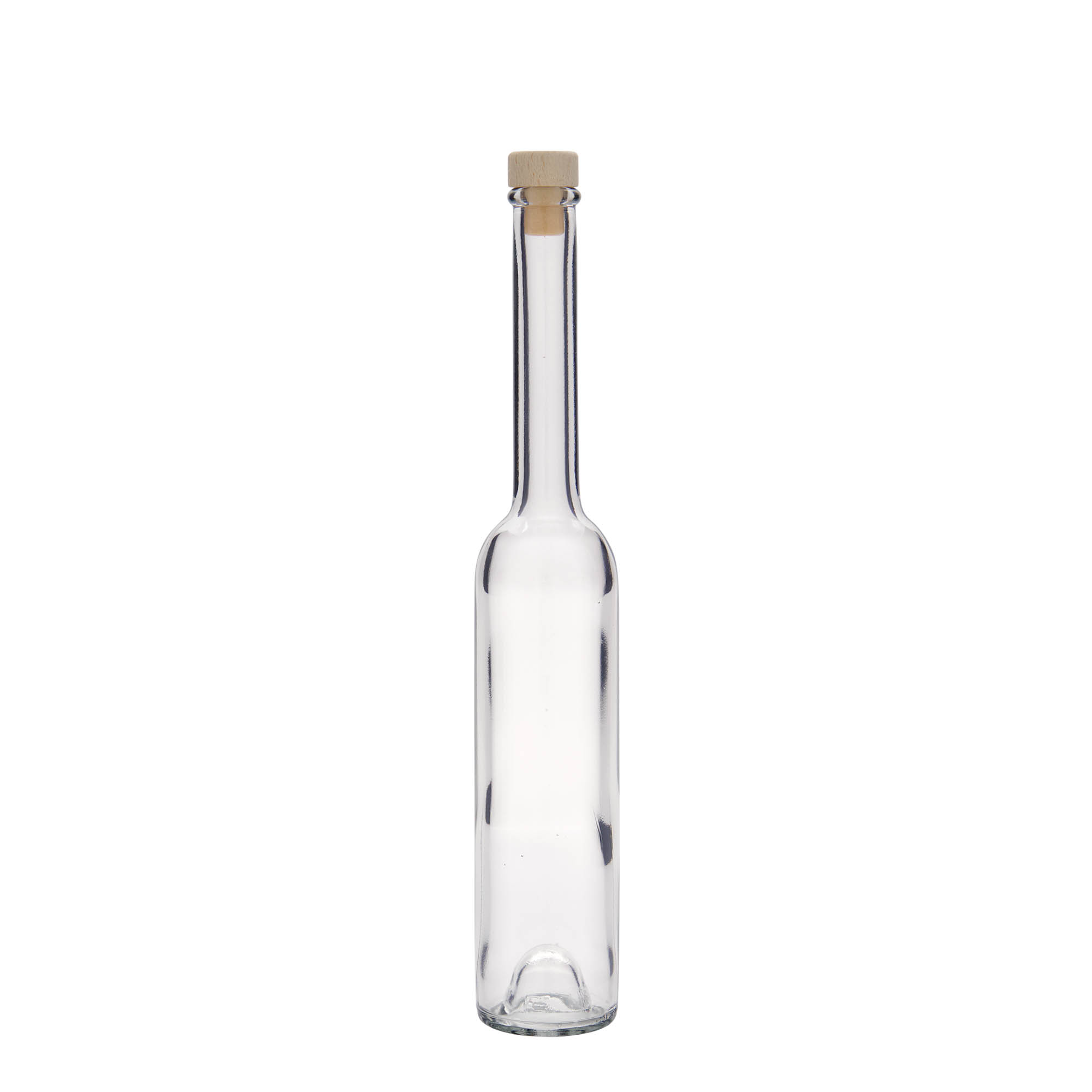 100 ml skleněná lahvička 'Platina', hrdlo: korek 100 ml skleněná lahvička 'Platina', hrdlo: korek