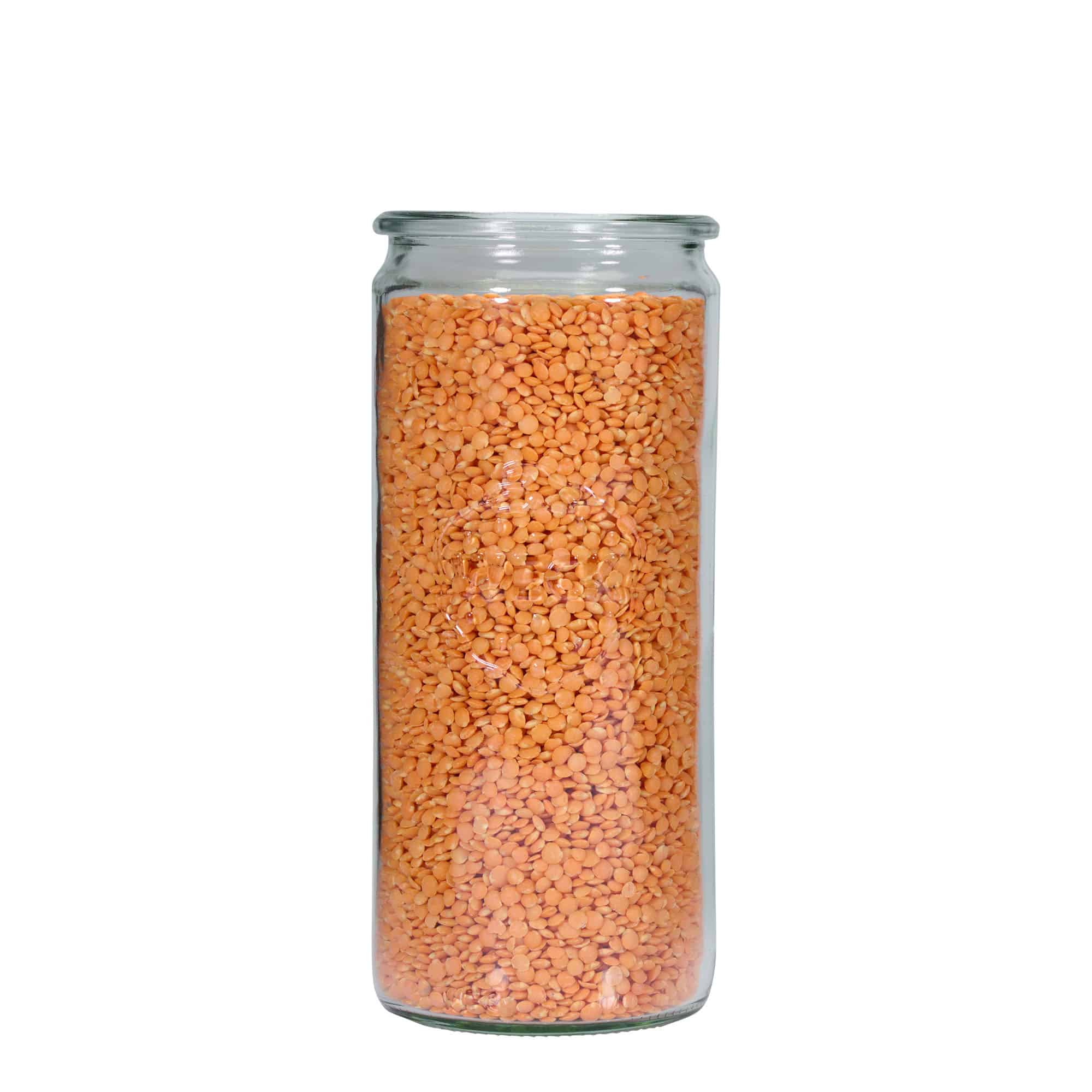 Sklenice WECK válcový tvar 1040 ml, uzávěr: kulatý okraj