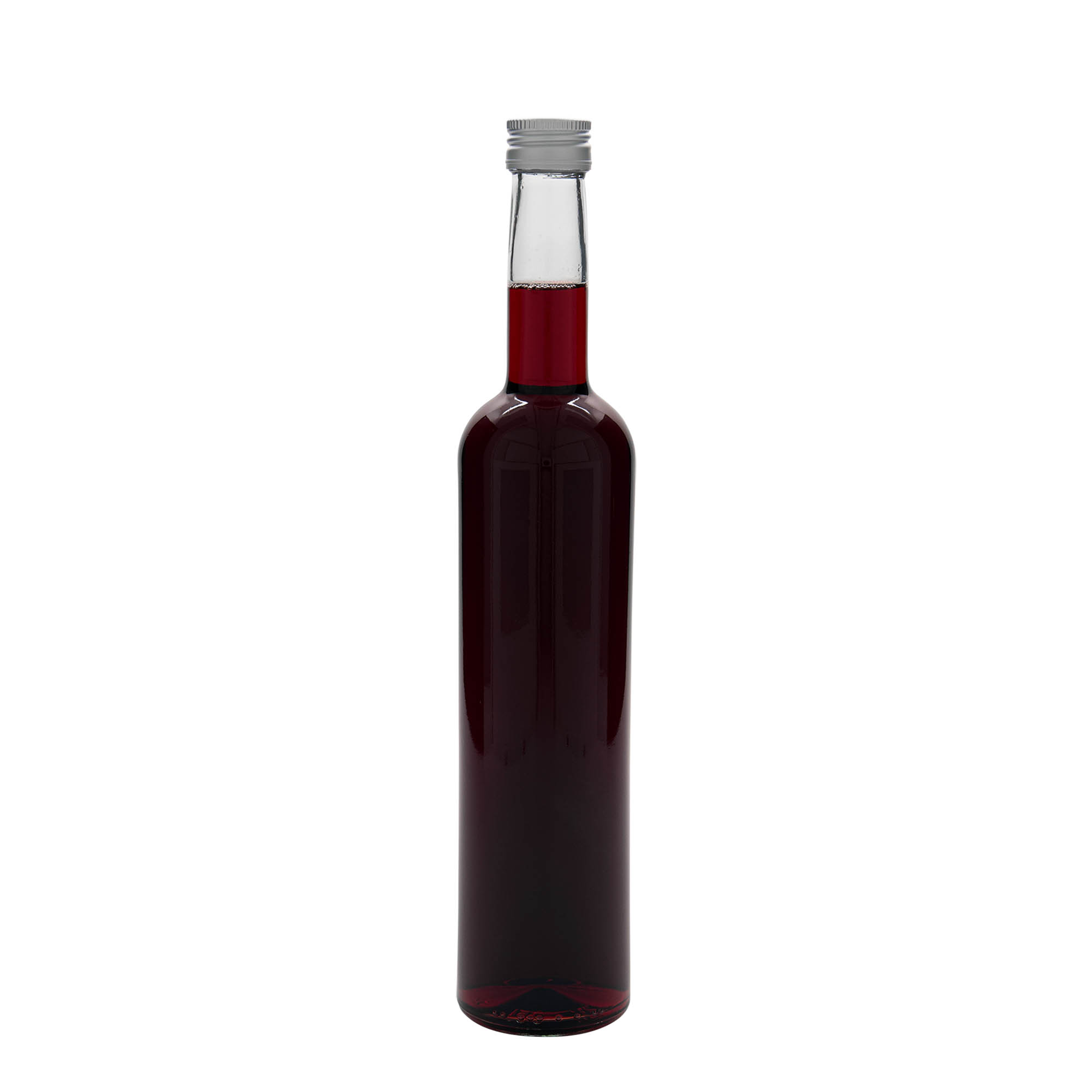 500 ml skleněná láhev „Bordeaux“, hrdlo: PP 28