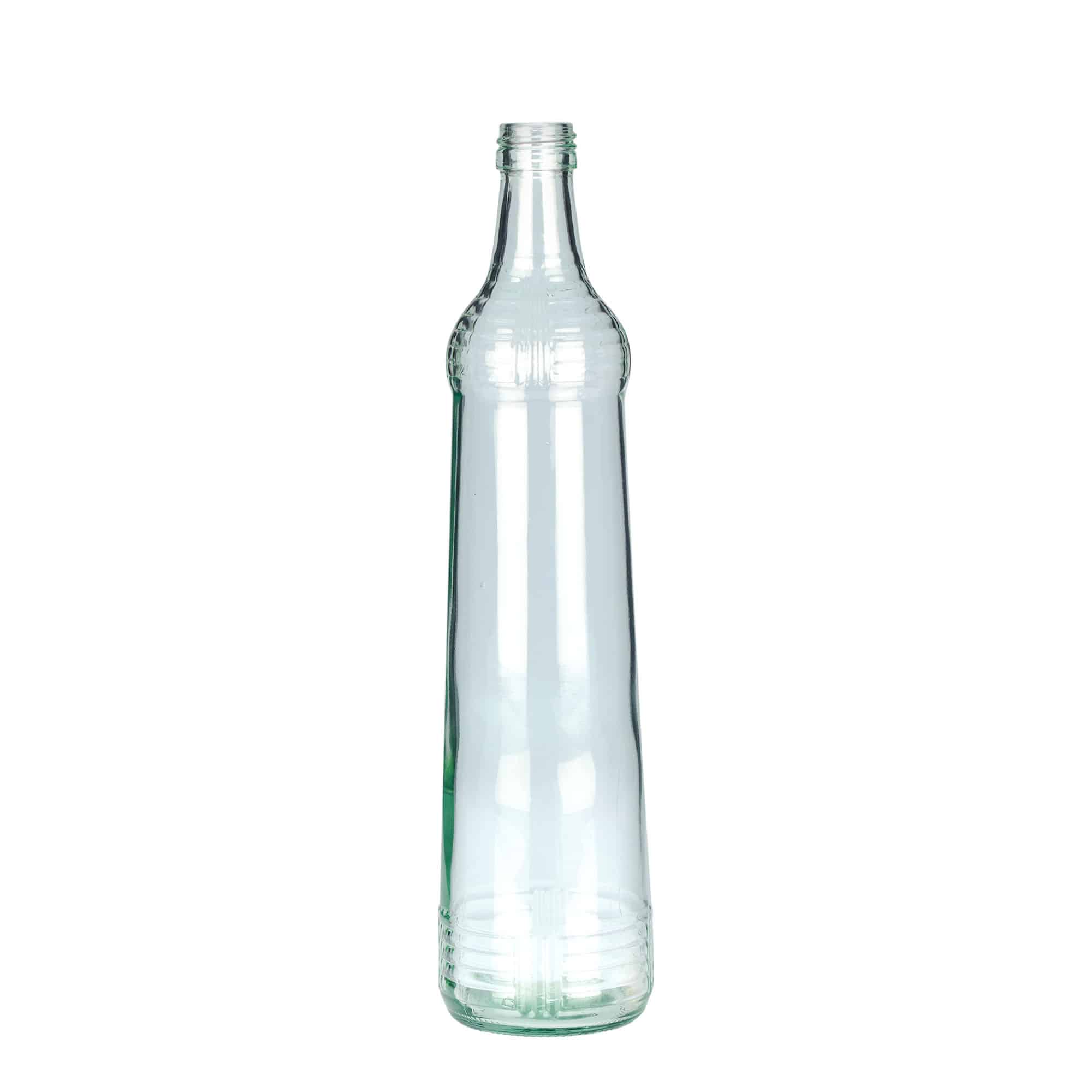 700 ml skleněná láhev vodka Zwiebelturm, hrdlo: PP 28