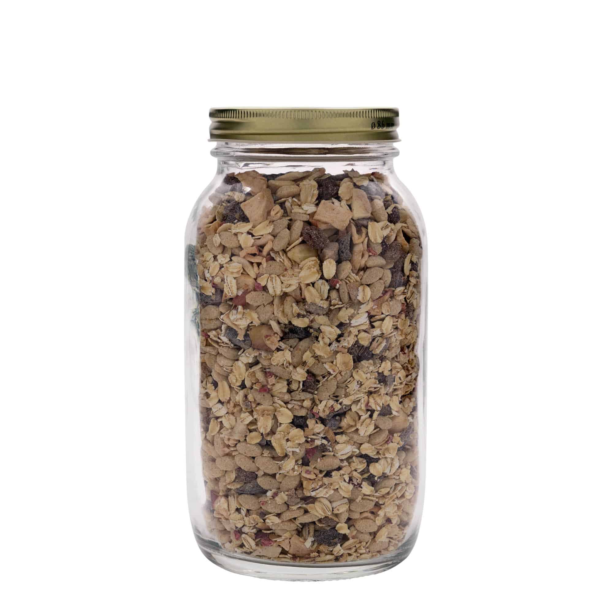 1.500 ml sklenice „Quattro Stagioni“, hrdlo: šroubovací uzávěr