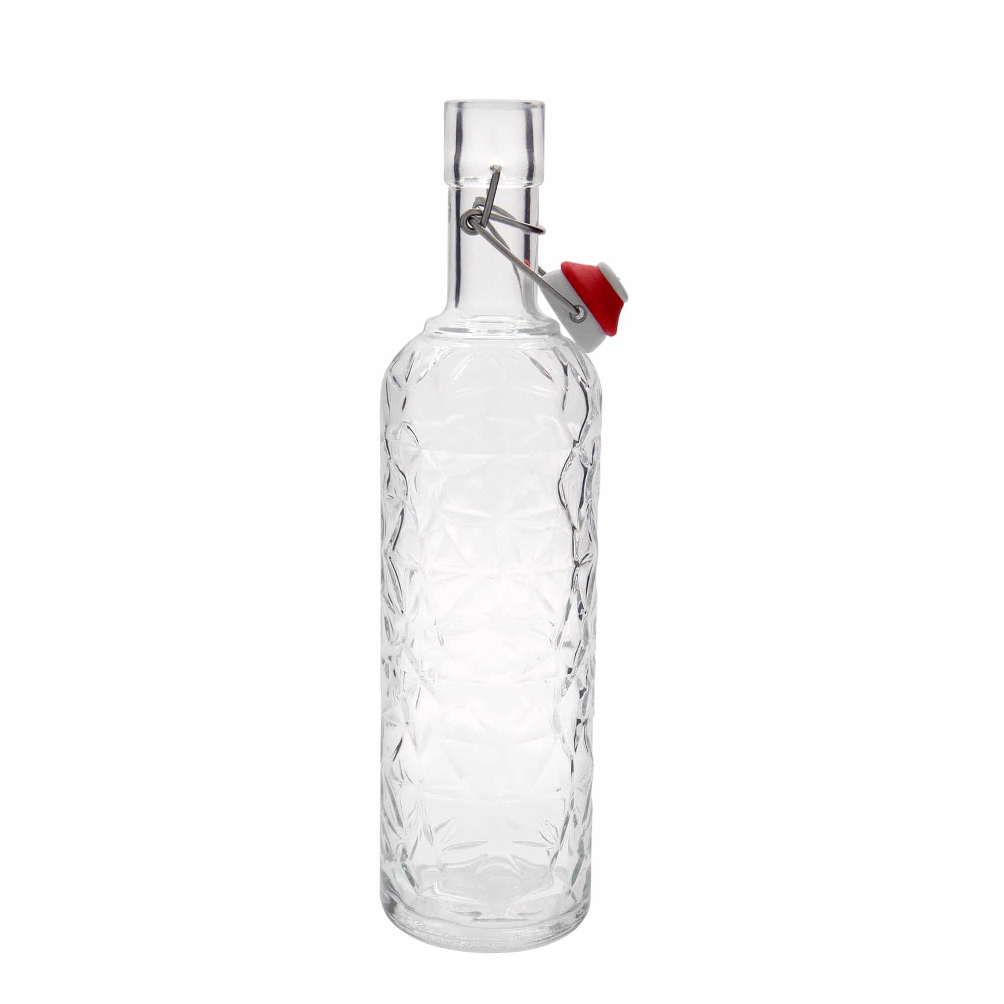 Skleněná lahev 1000 ml 'Oriente', uzávěr: třmenový uzávěr Skleněná lahev 1000 ml 'Oriente', uzávěr: třmenový uzávěr
