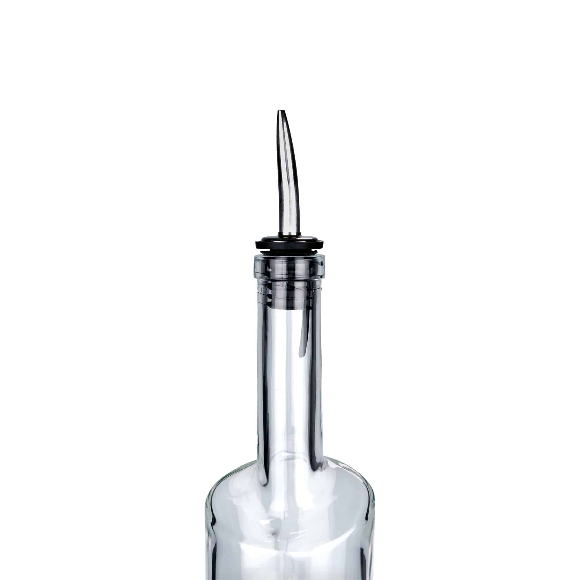 Výpust Inox s hedvábným límcem, nerezová ocel, stříbrná