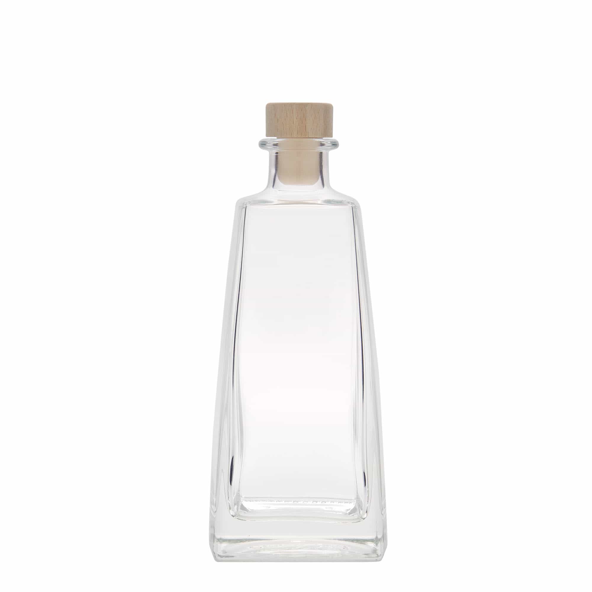 350 ml skleněná láhev 'Timmy', obdélníková, hrdlo: korek