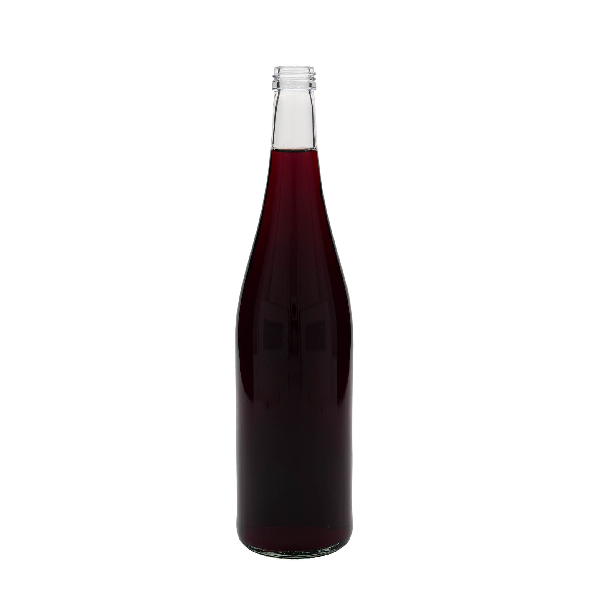 750 ml skleněná láhev „Weinschlegel“, hrdlo: PP 28
