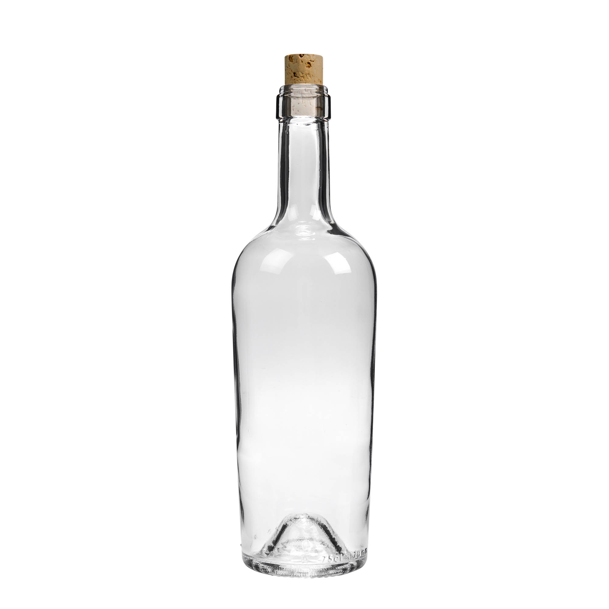 750 ml lahve na víno 'Imperiale', hrdlo: korek