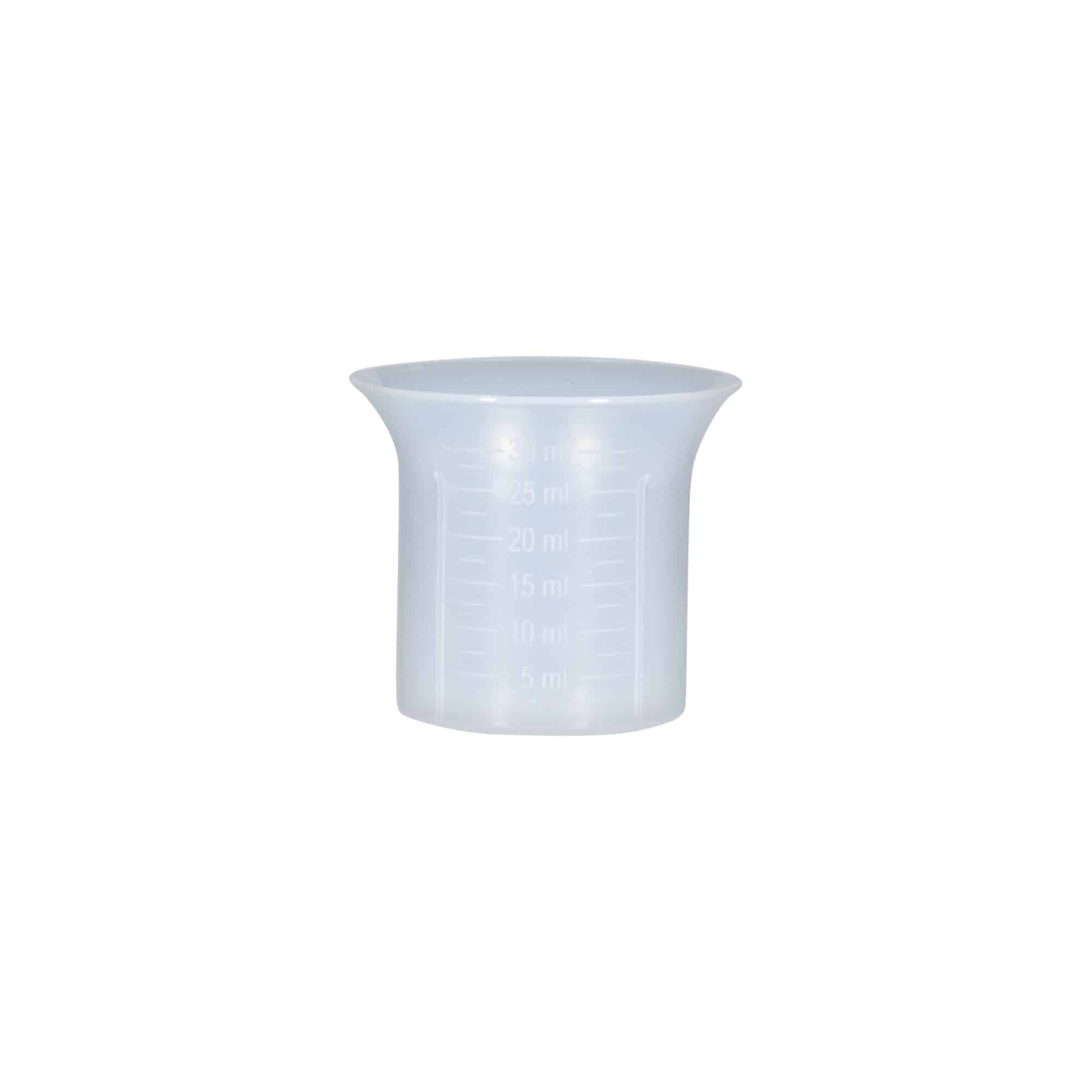 Odměrka 5-30 ml, plast PP