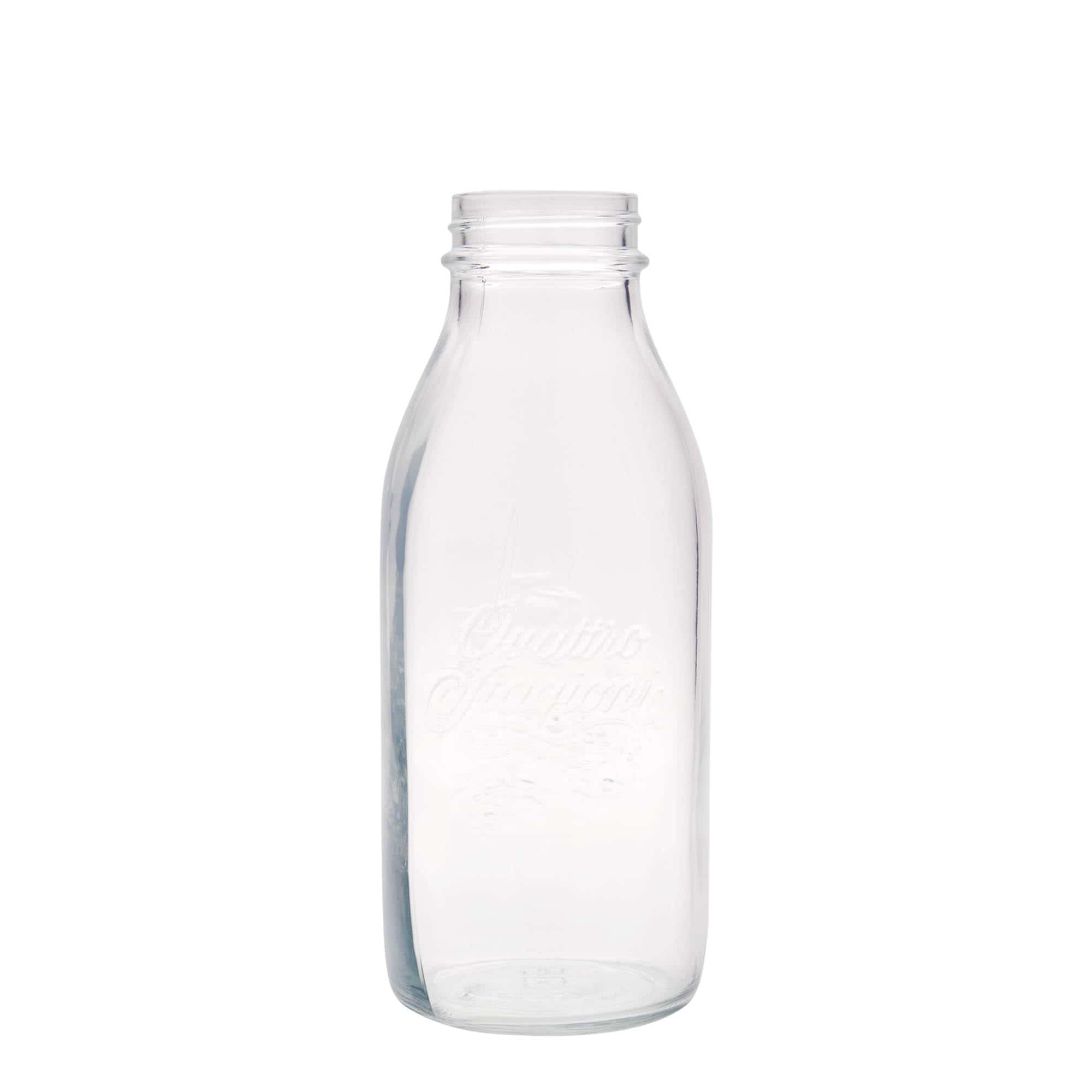1.000 ml skleněná láhev 'Quattro Stagioni', hrdlo: šroubovací uzávěr
