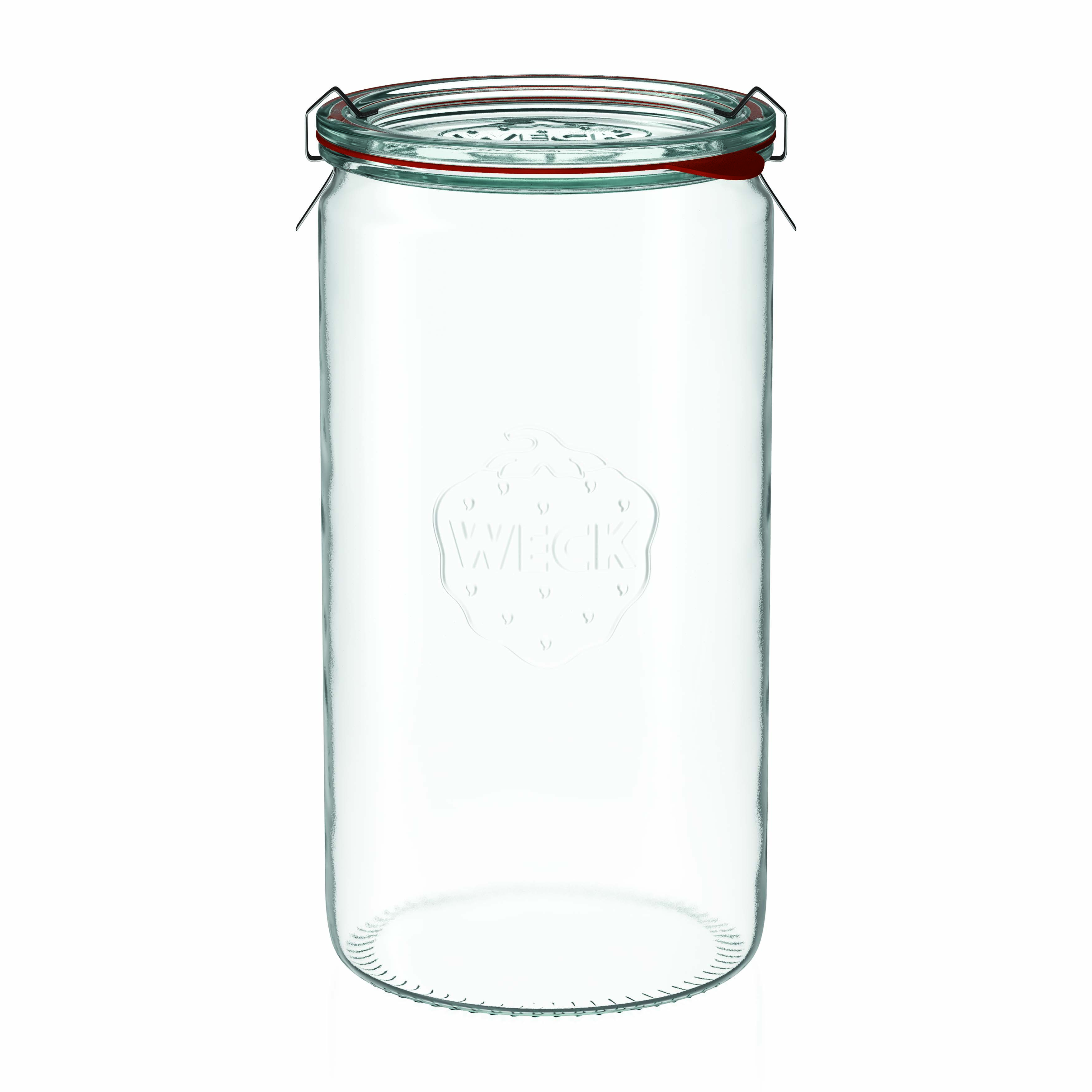 1,575 ml WECK válcová sklenice, hrdlo: kulatý okraj