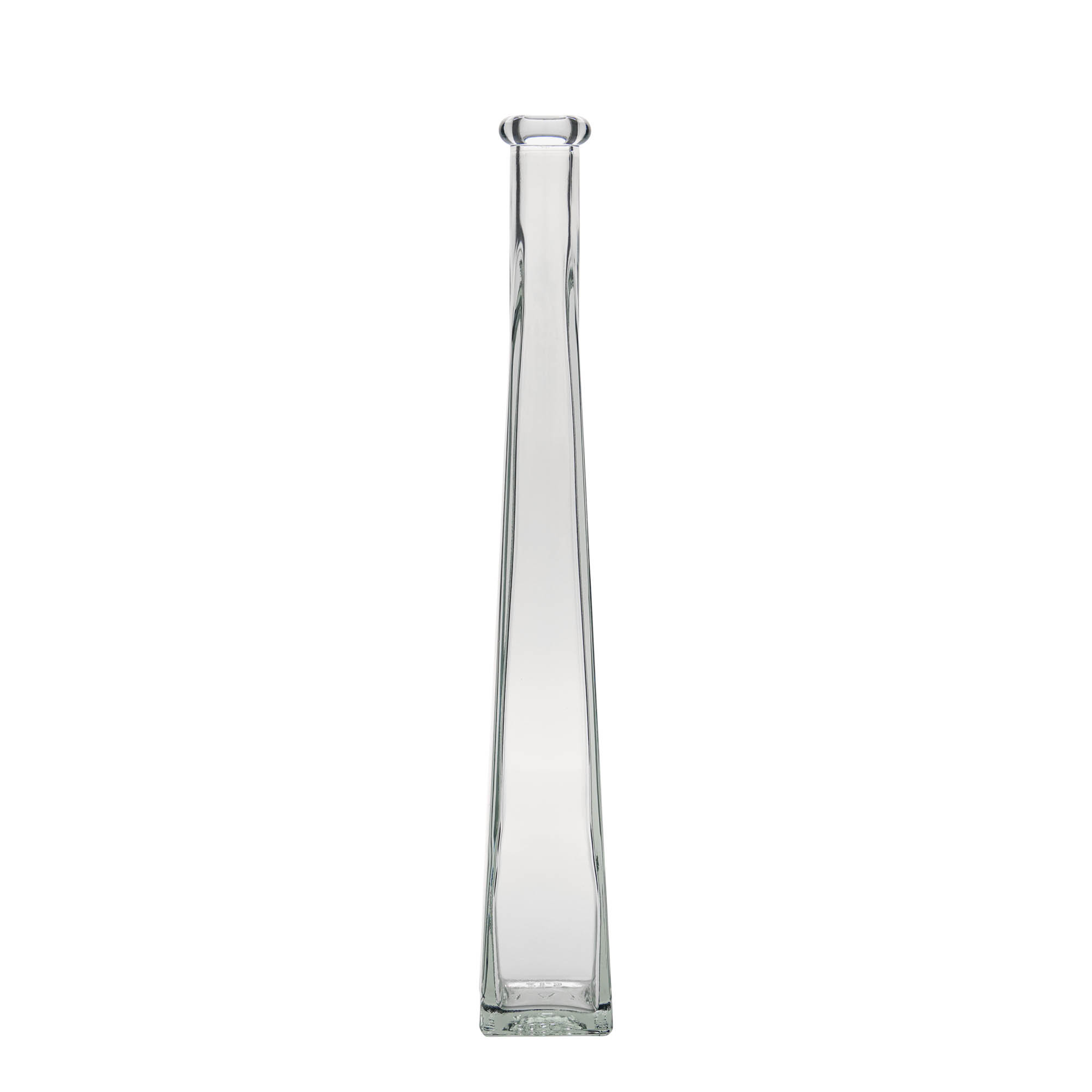 200 ml skleněná lahvička 'Dama Quadrato', čtvercová, hrdlo: korek