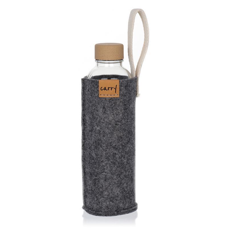 CARRY Sleeve, textil, šedý
