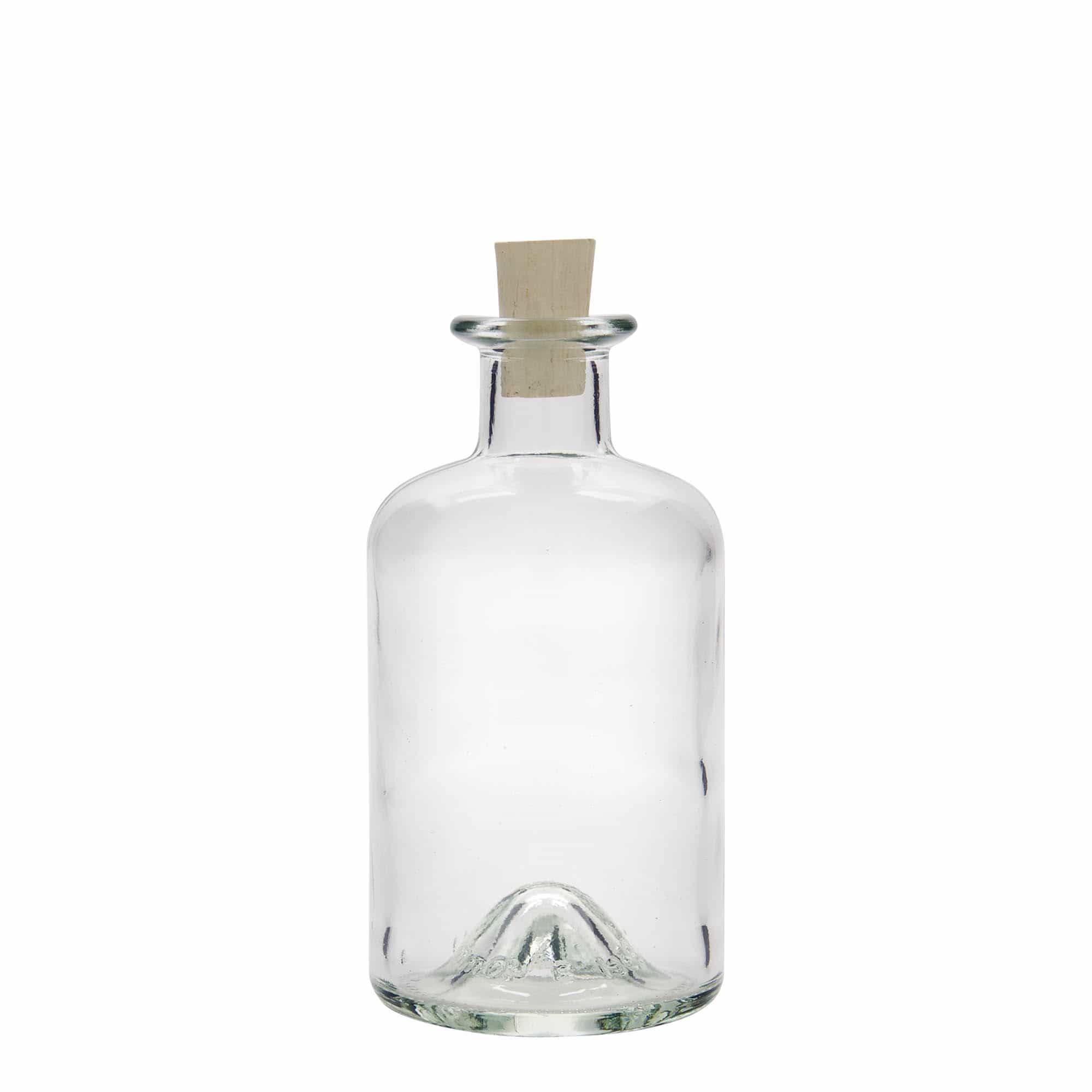 Skleněná lahev 350 ml lékárenská, uzávěr: korek