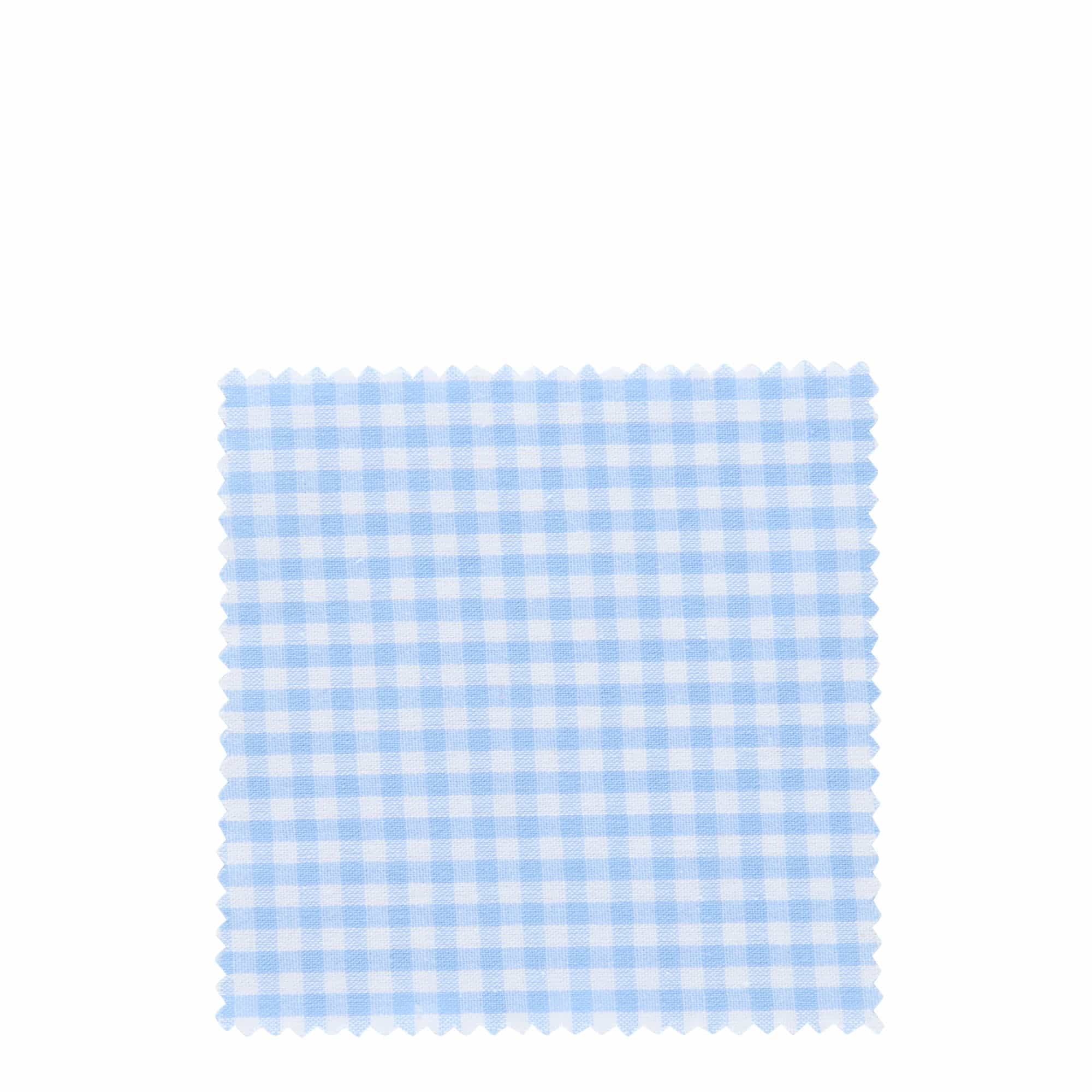 Látkový ubrousek károvaný 12x12, čtvercový, textil, světle modrý, uzávěr: TO38-TO53