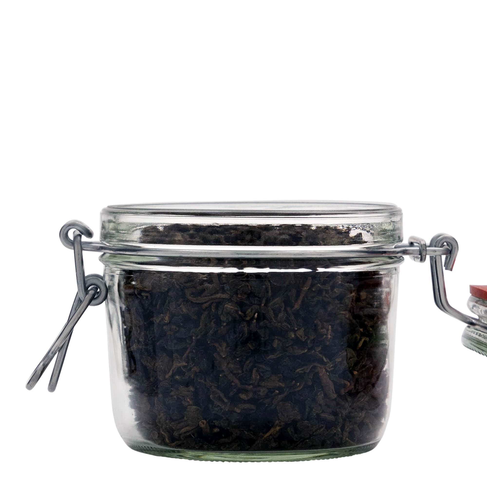 400 ml plochá sklenice s drátěným závěsem, hrdlo: uzávěr s drátěným závěsem 400 ml plochá sklenice s drátěným závěsem, hrdlo: uzávěr s drátěným závěsem