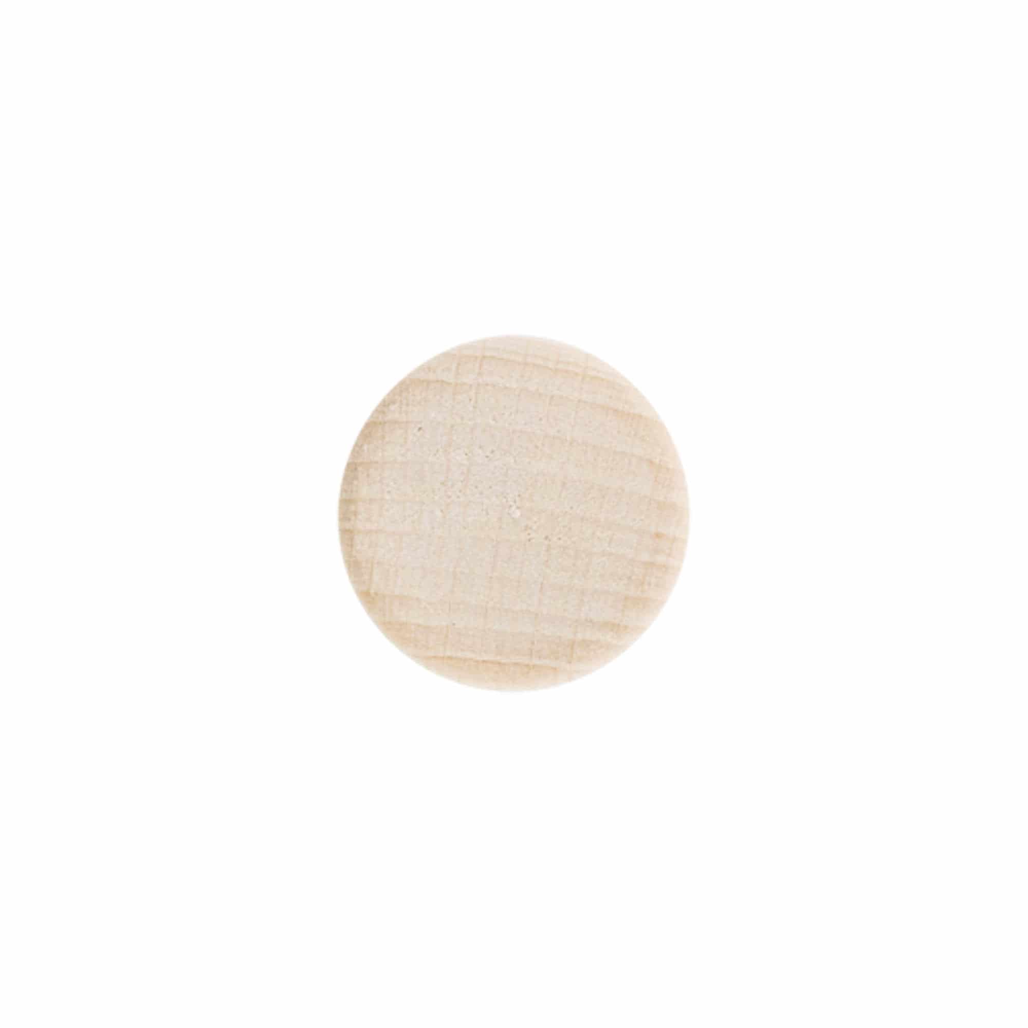 Korek s úchytem 18 mm, dřevo/plast, pro uzávěr: korek
