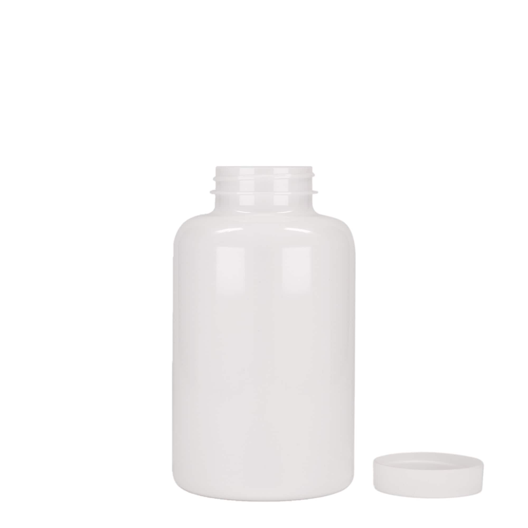 500 ml PET lahvička, plast, bílá, hrdlo: 45/400 500 ml PET lahvička, plast, bílá, hrdlo: 45/400