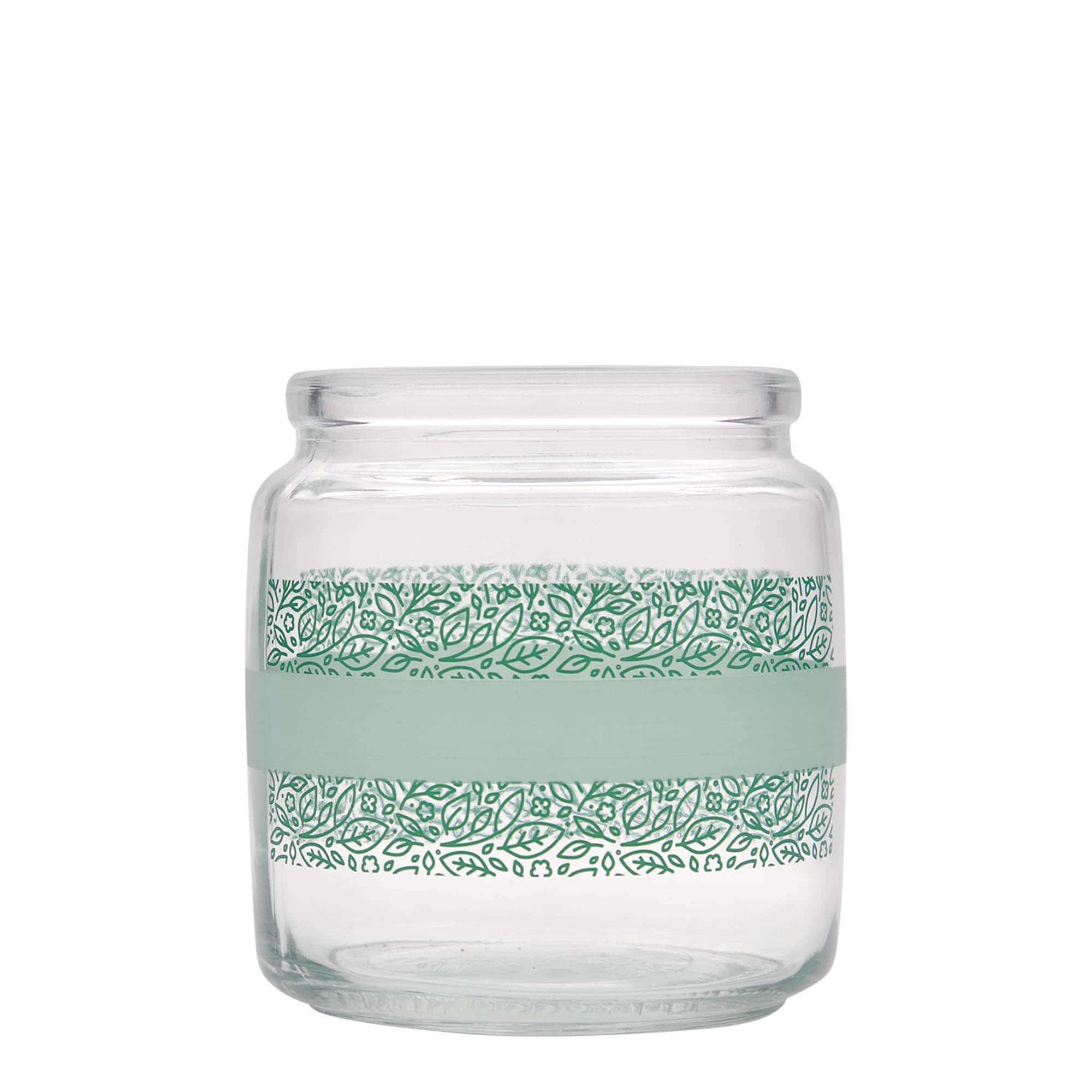 750 ml korková láhev „Giara“, motiv: Naturalmente verde, hrdlo: korek