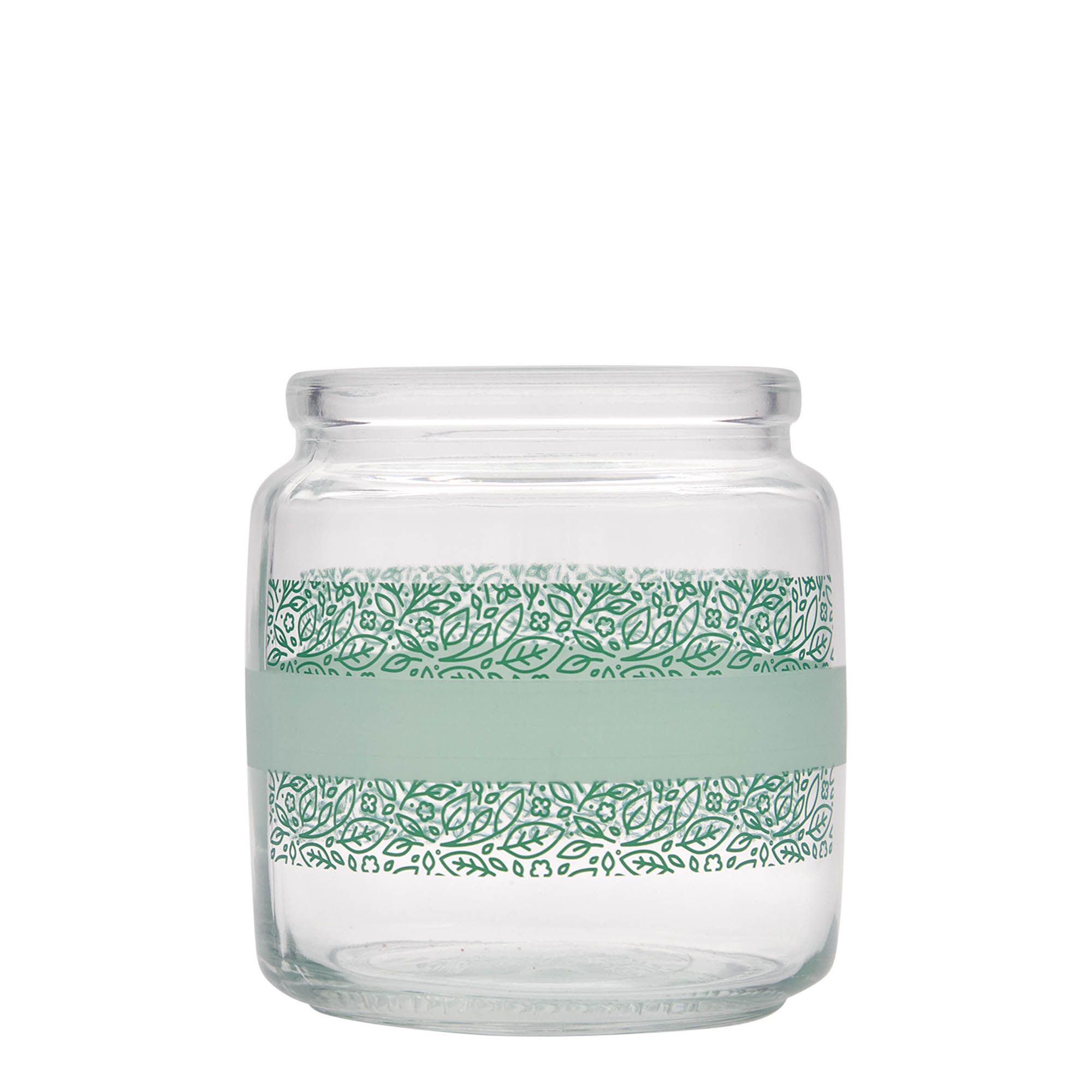 750 ml korková láhev „Giara“, motiv: Naturalmente verde, hrdlo: korek