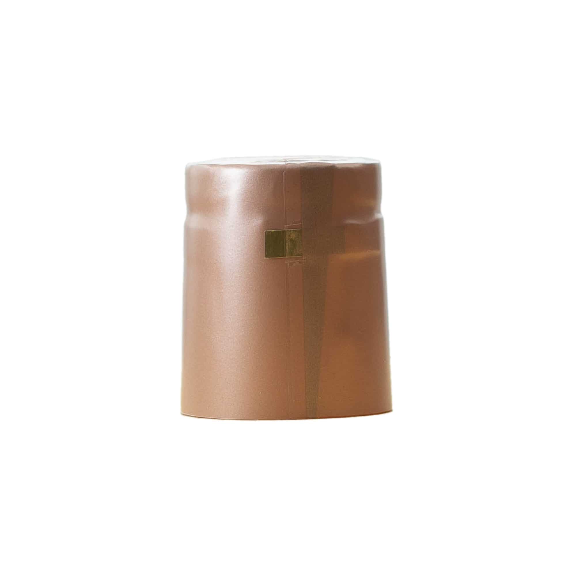 Smršťovací kapsle 32x41, plast PVC, terakota