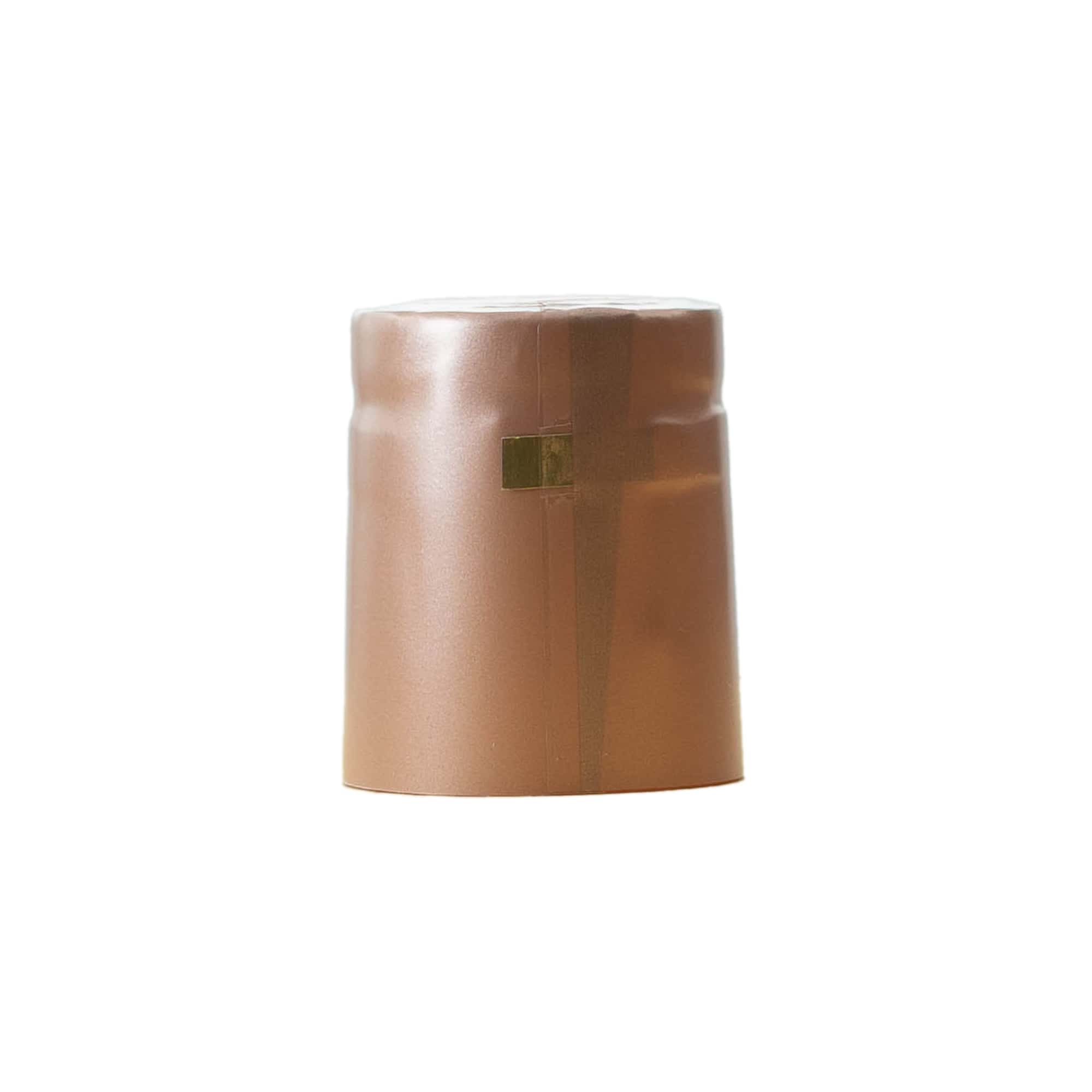 Smršťovací kapsle 32x41, PVC plast, terakota
