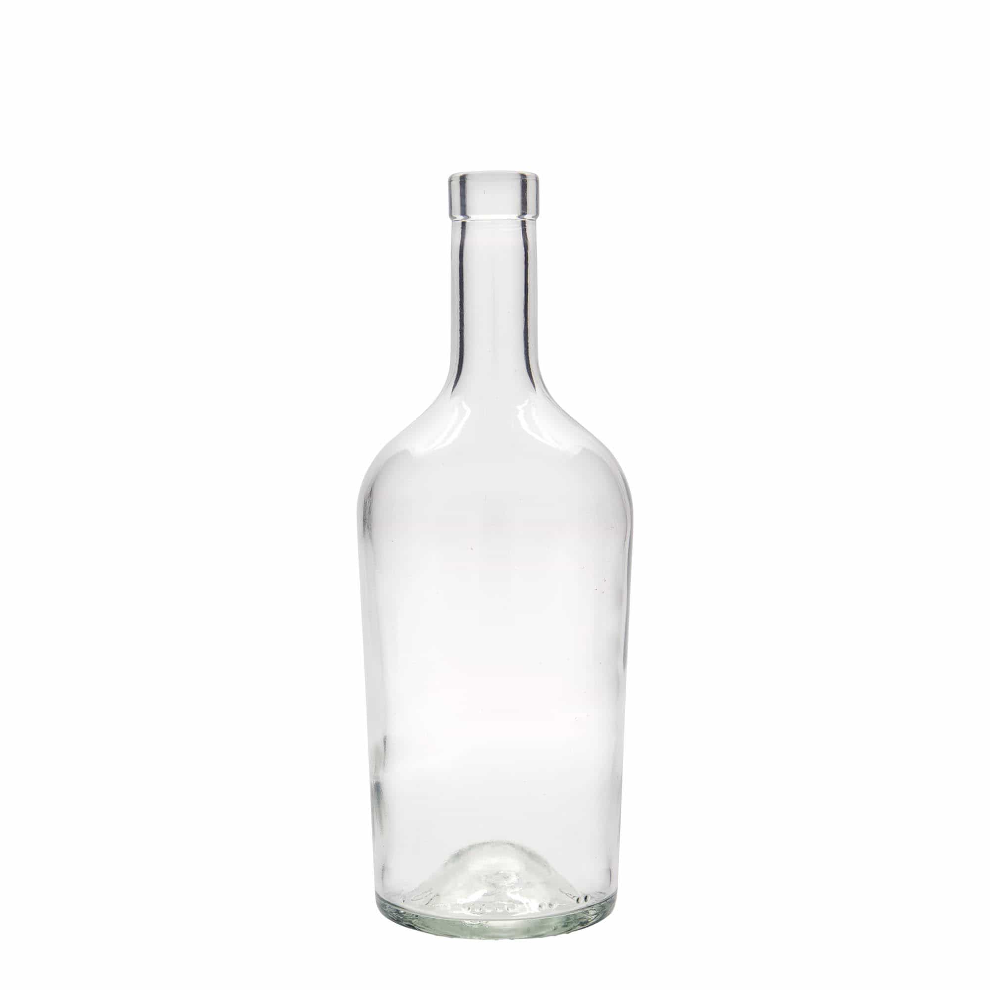 700 ml skleněná láhev 'Margarethe', hrdlo: korek