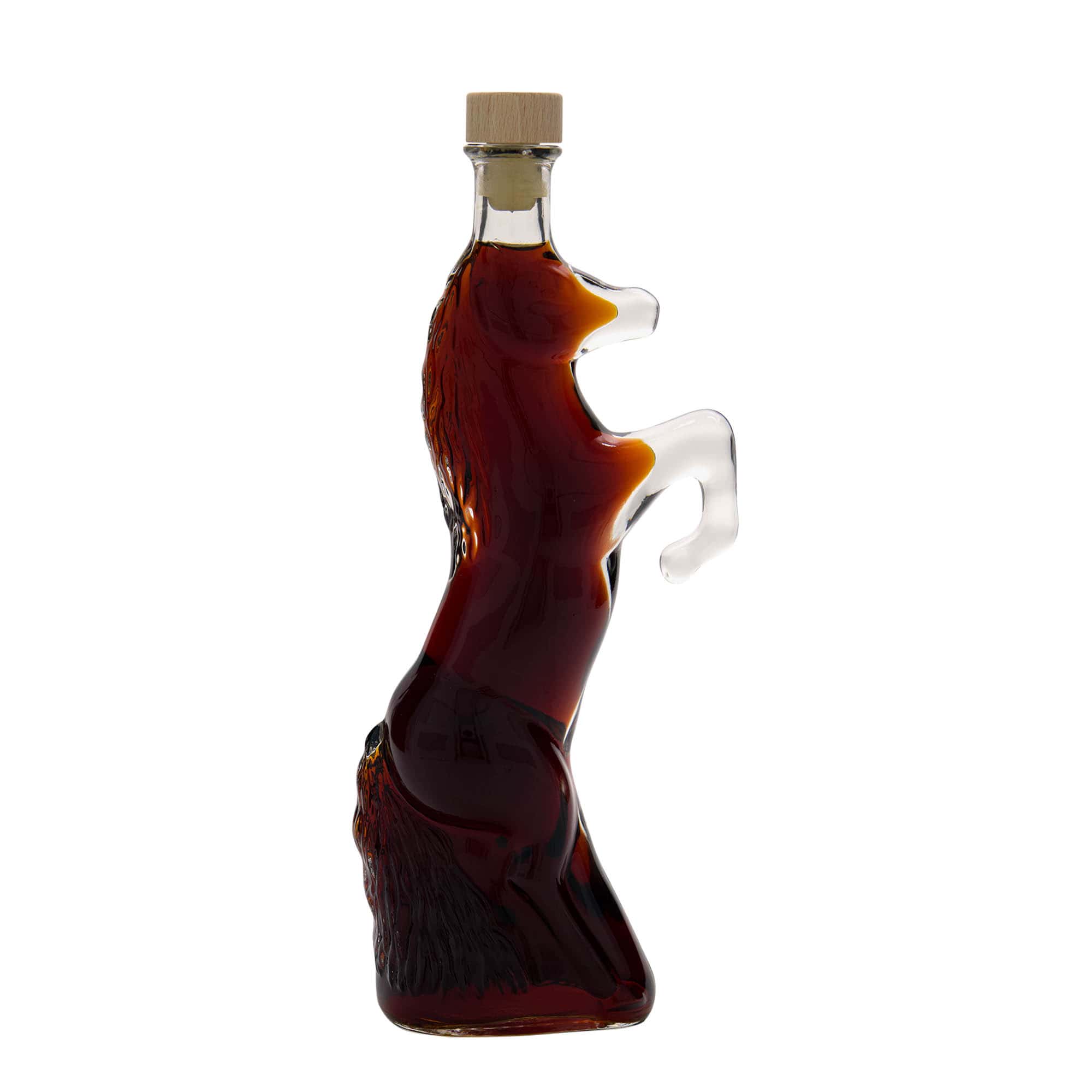 350 ml skleněná láhev „Wild Horse“, hrdlo: korek