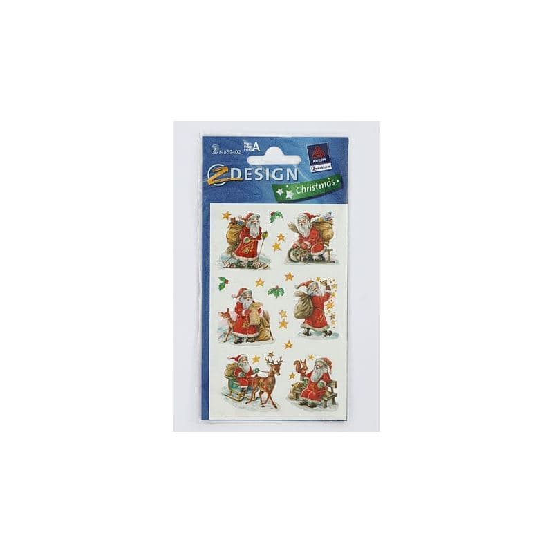 Zweckform nálepky „Mikuláši“, papír, vícebarevné