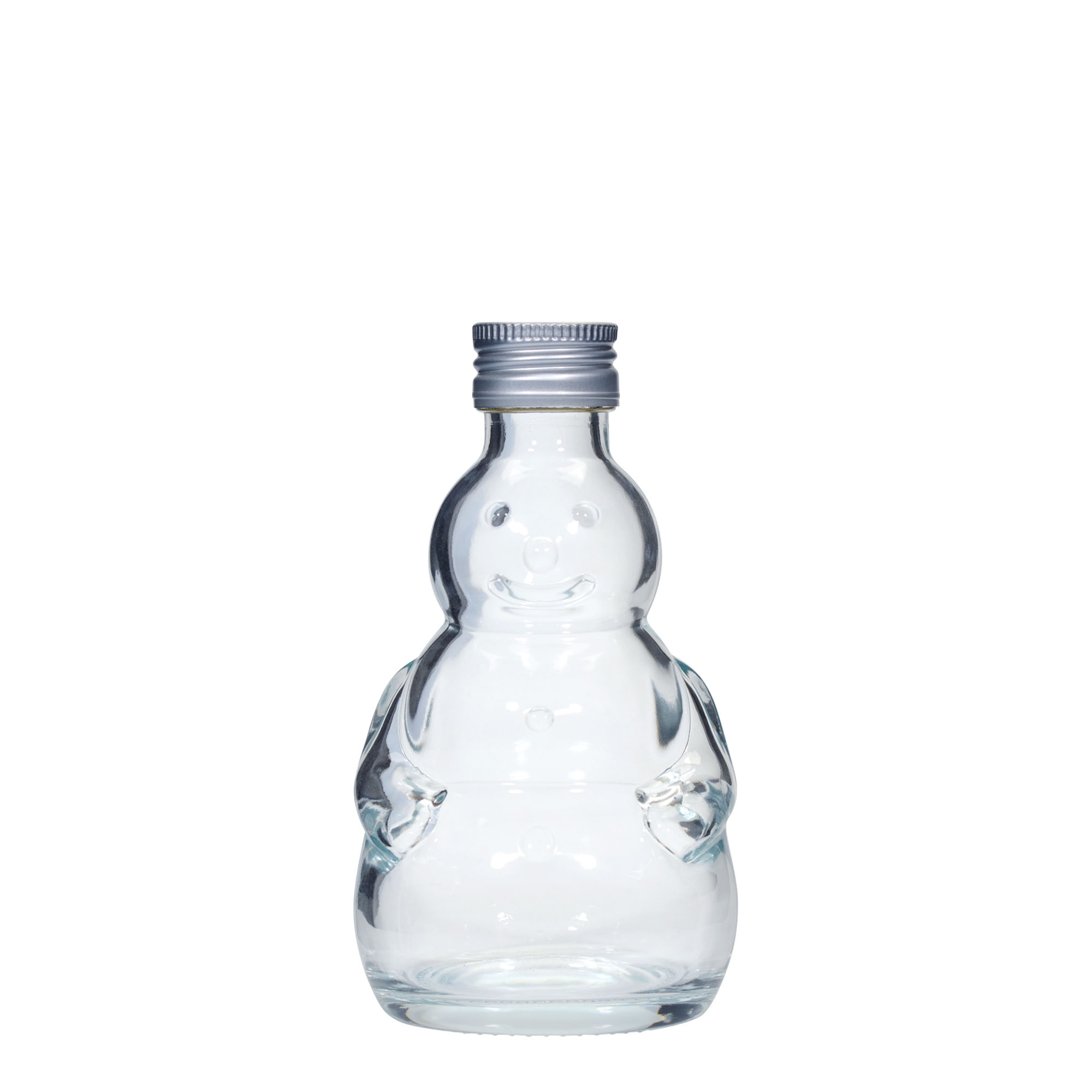 200 ml skleněná láhev 'Sněhulák', hrdlo: PP 28
