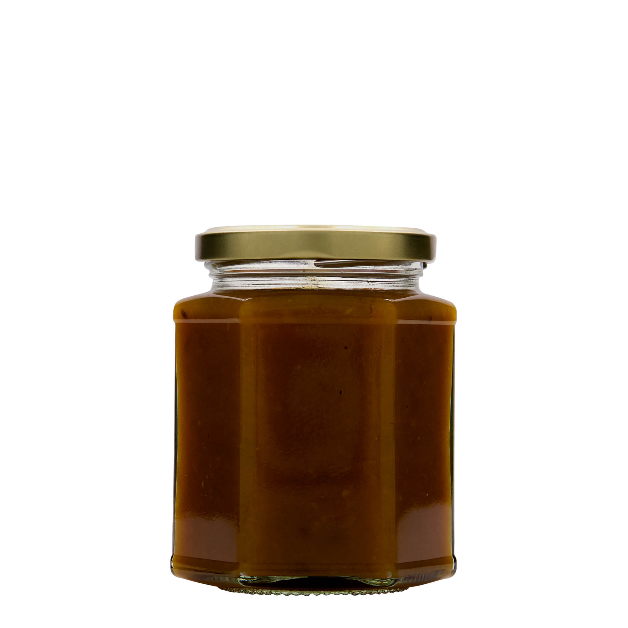 324 ml šestihranná sklenice, hrdlo: Twist-Off (TO 66)