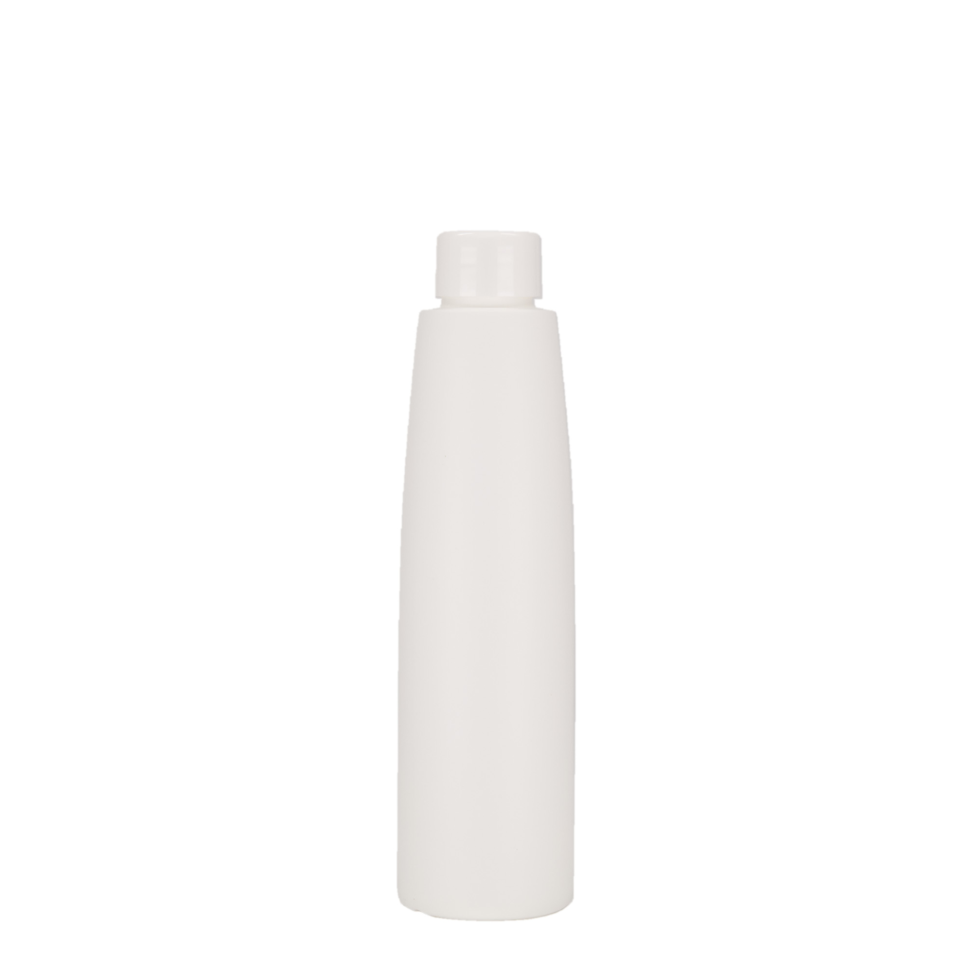 Plastová lahev 200 ml 'Donald', HDPE, bílá, ústí: GPI 24/410