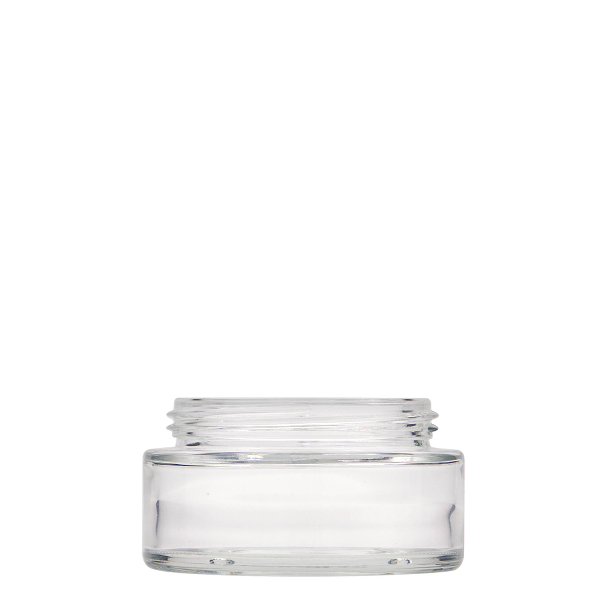 100 ml kelímek 'Clear Edition', sklo, hrdlo: šroubovací uzávěr