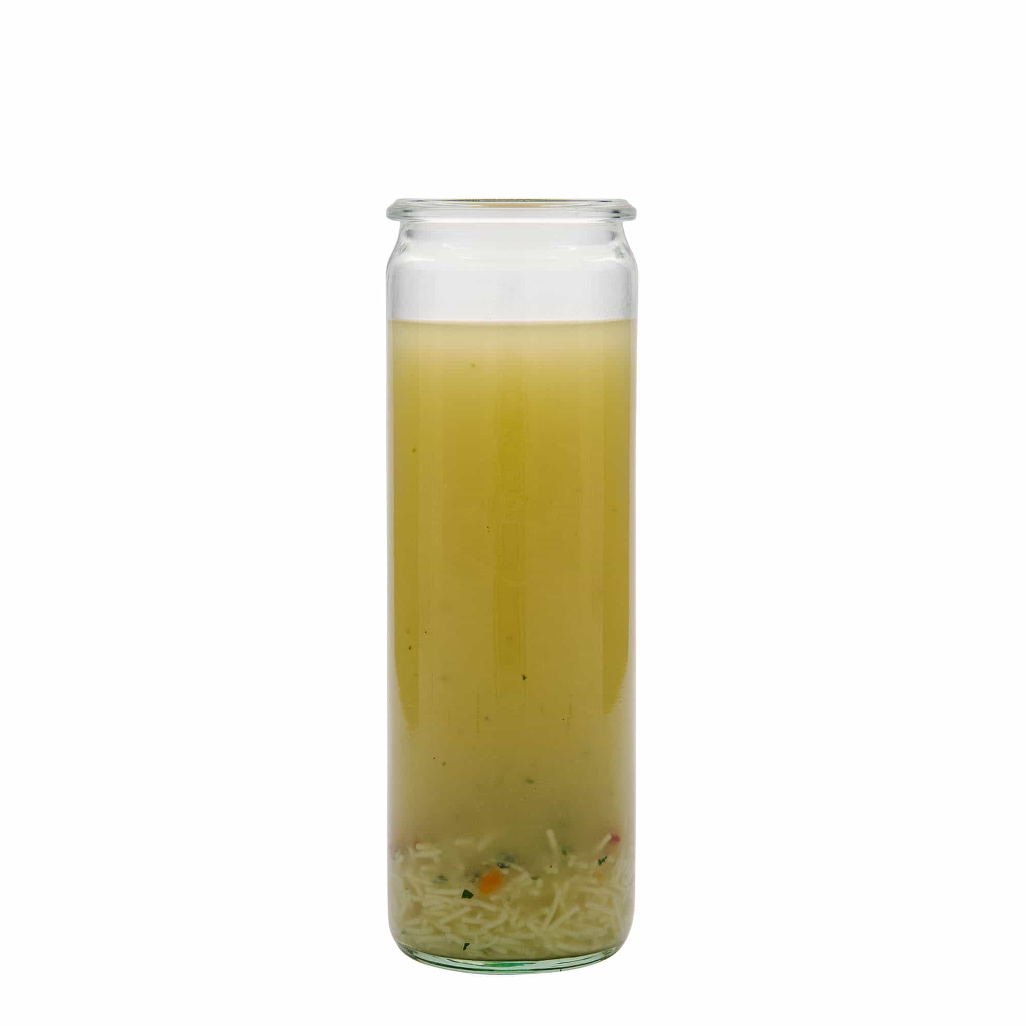 Sklenice WECK válcový tvar 600 ml, uzávěr: kulatý okraj