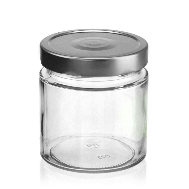 Kulatá sklenice 410 ml 'Summertime', uzávěr: Deep Twist Off (DTO 82)