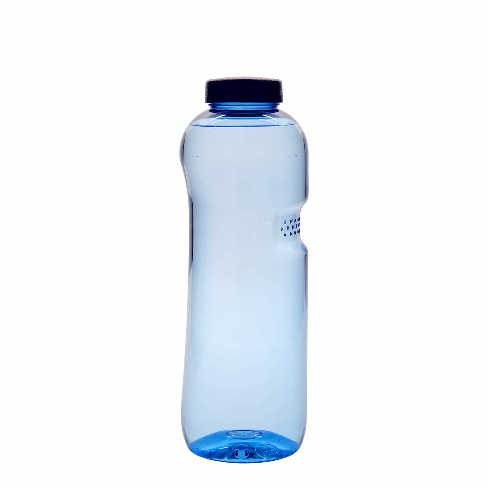 PET lahev na pití 1000 ml 'Kavodrink', plast, modrý