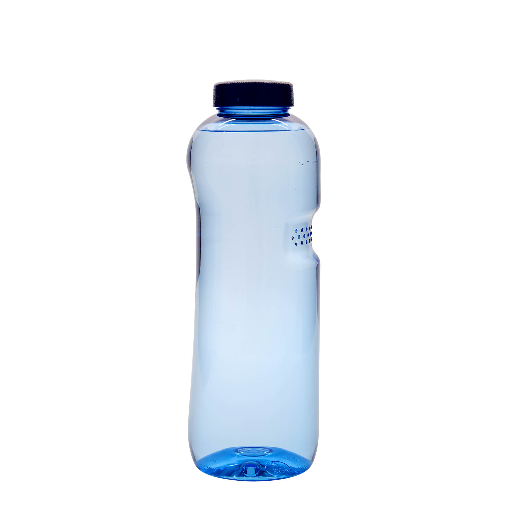 1.000 ml PET lahev na pití „Kavodrink“, plast, modrá