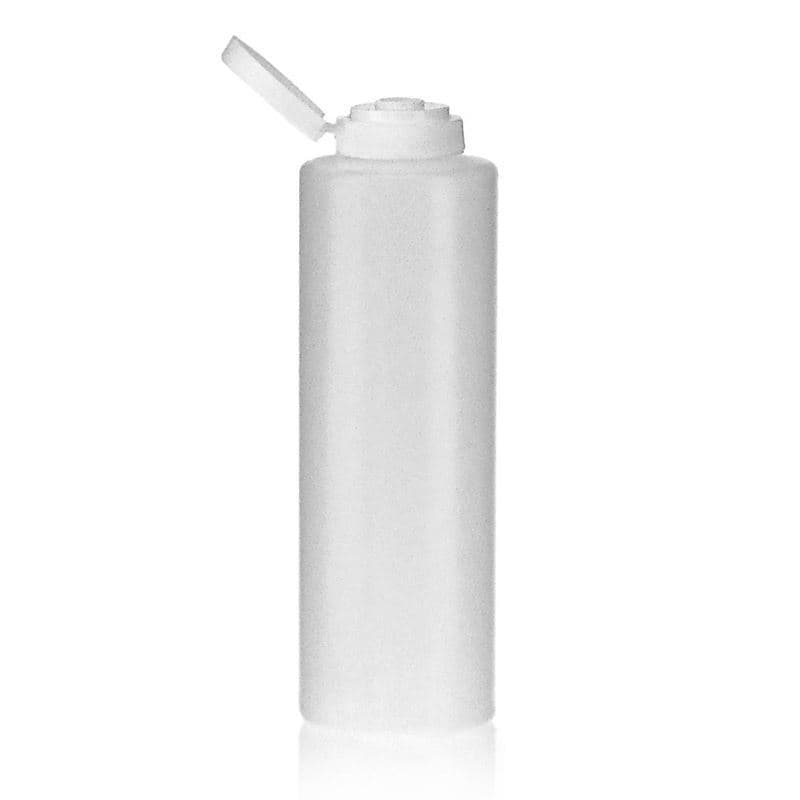 Lahev na omáčku 500 ml , plast LDPE, přírodní, uzávěr: GPI 38/400