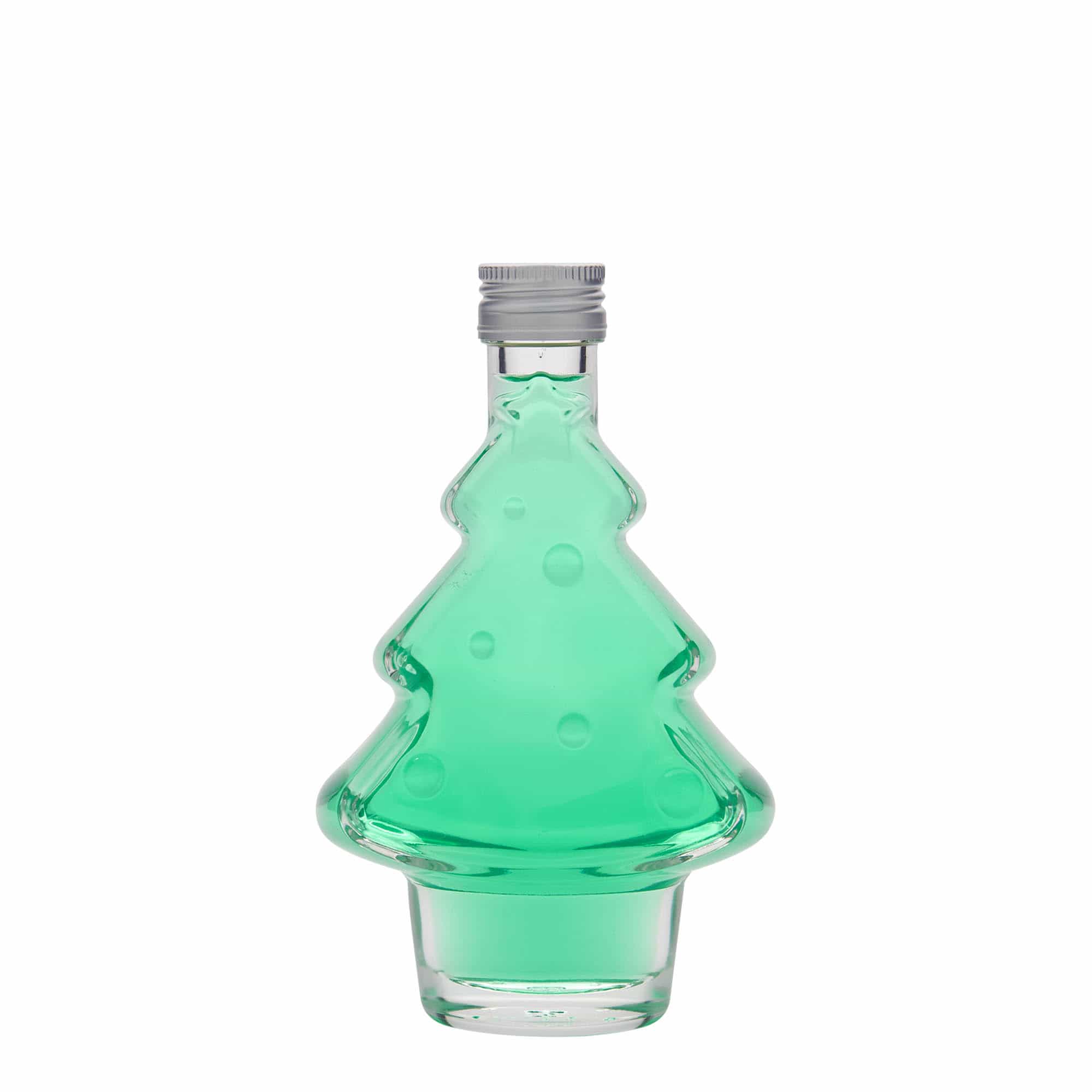 200 ml skleněná láhev „Tannenbaum“, hrdlo: PP 28