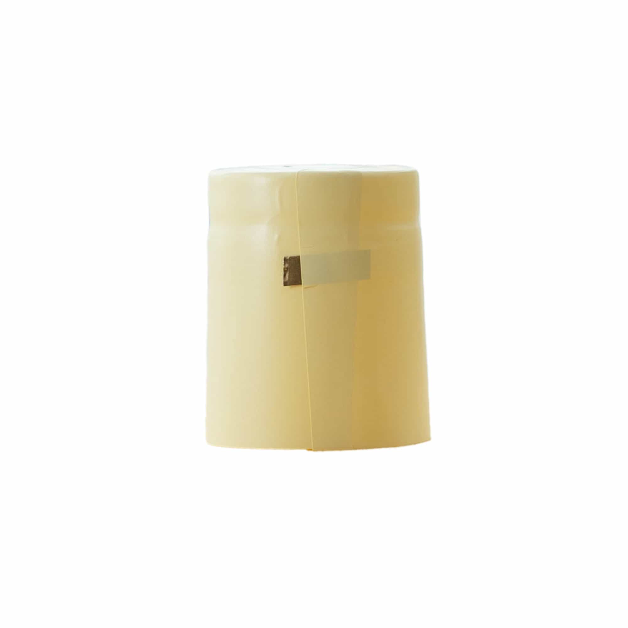 Smršťovací kapsle 32x41, plast PVC, šampaňské Smršťovací kapsle 32x41, plast PVC, šampaňské