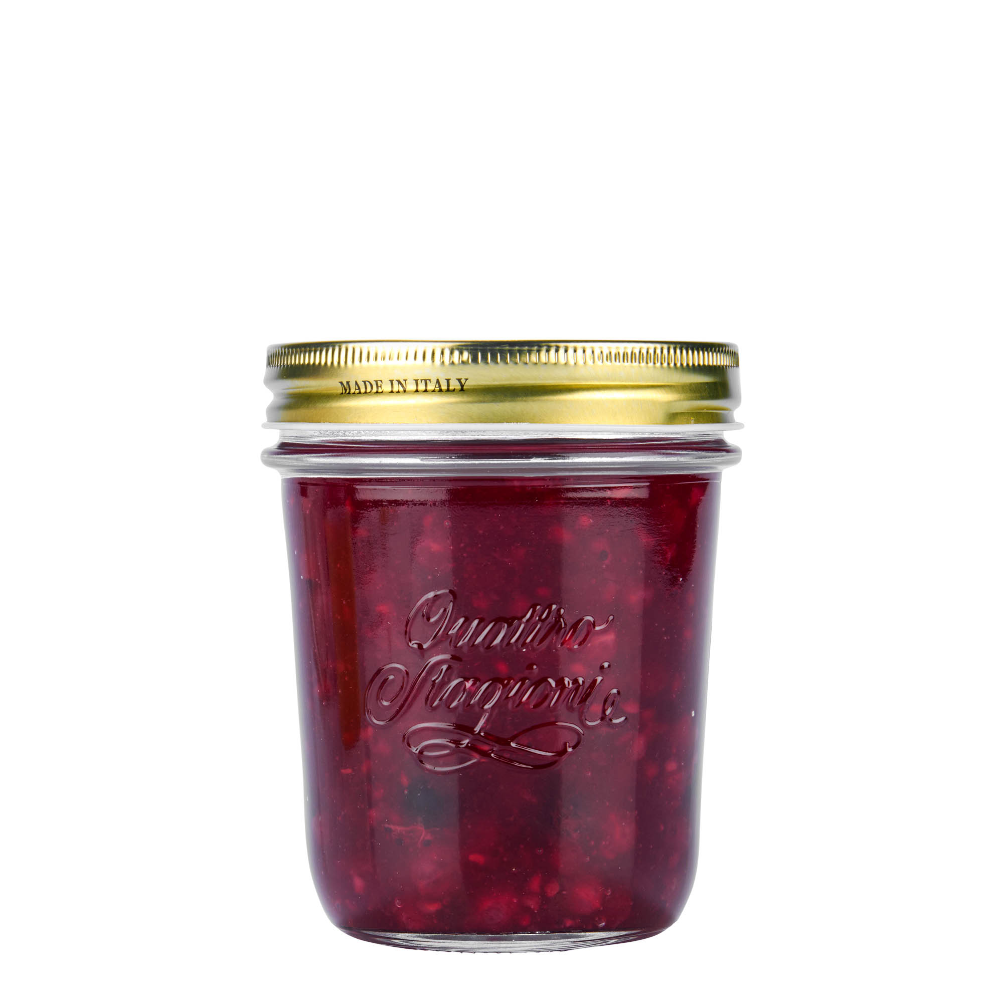 320 ml zavařovací sklenice 'Quattro Stagioni', hrdlo: šroubovací uzávěr