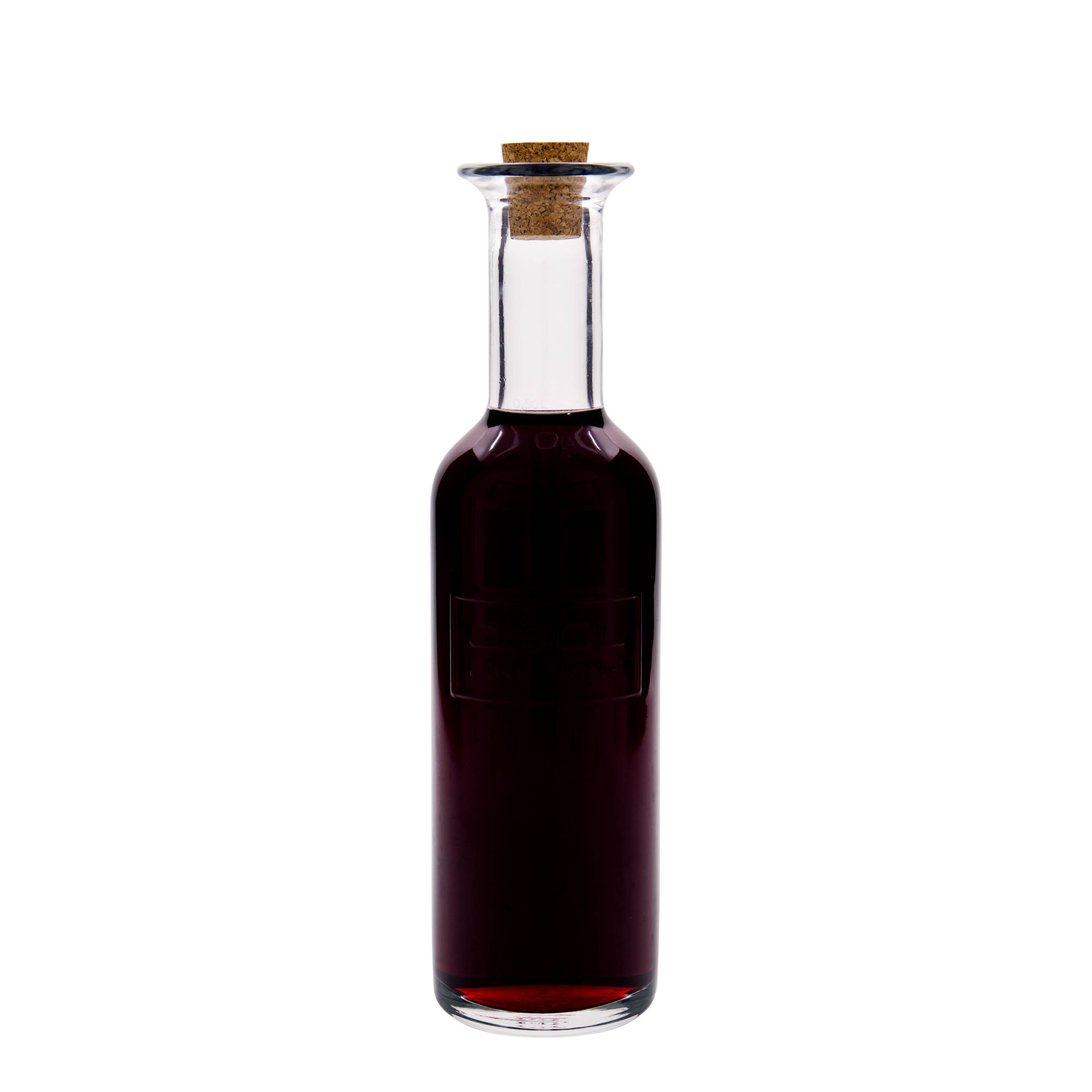 500 ml skleněná láhev 'Optima Fine Wine', hrdlo: korek 500 ml skleněná láhev 'Optima Fine Wine', hrdlo: korek