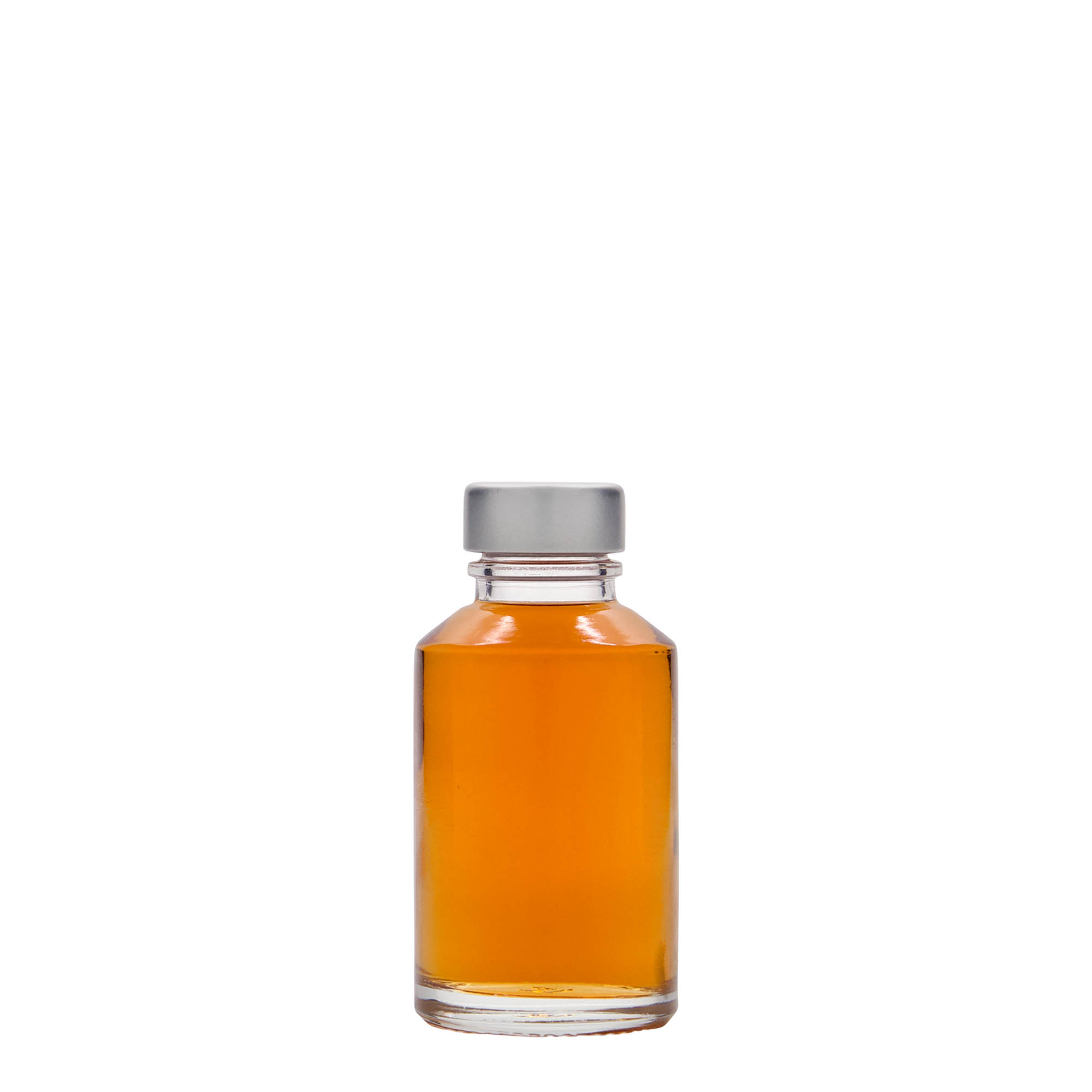 50 ml skleněná lahvička 'Hella', hrdlo: GPI 22 50 ml skleněná lahvička 'Hella', hrdlo: GPI 22
