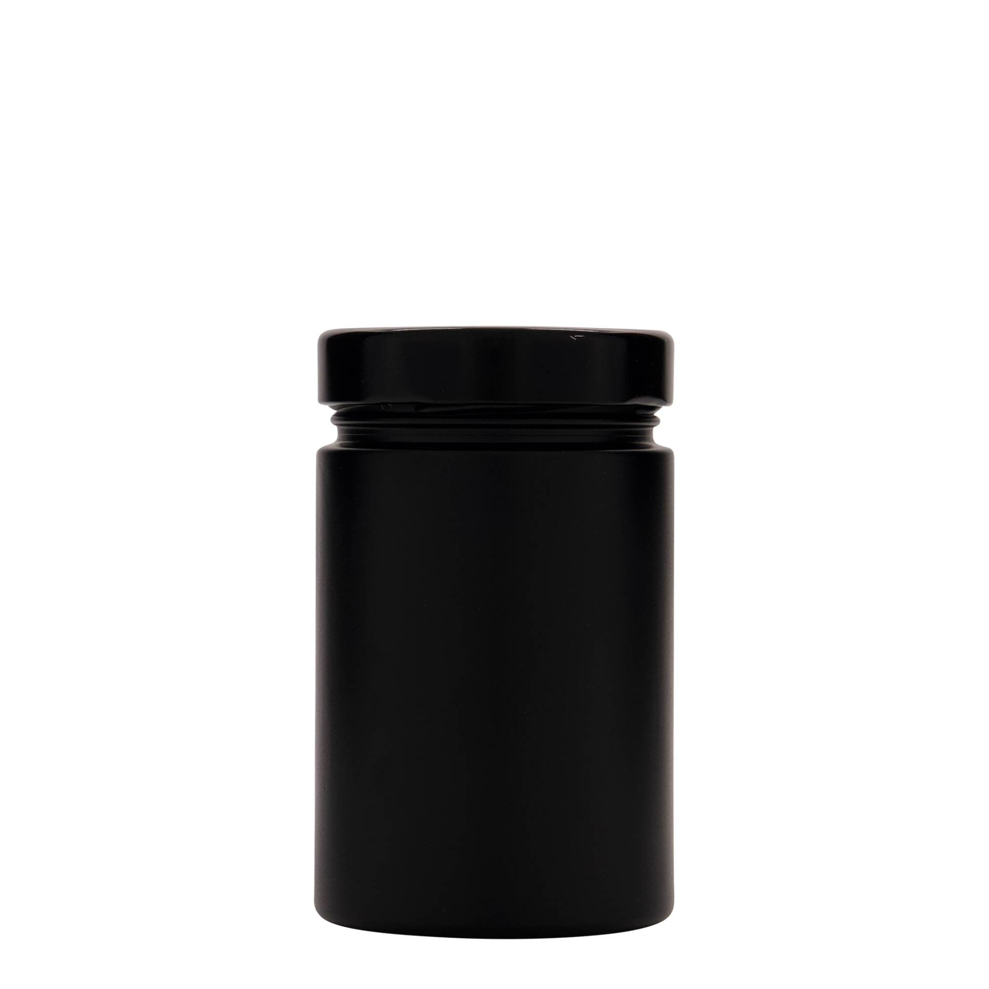 327 ml kulaté sklo 'Aurora', černé, hrdlo: Deep-Twist-Off (DTO 66)