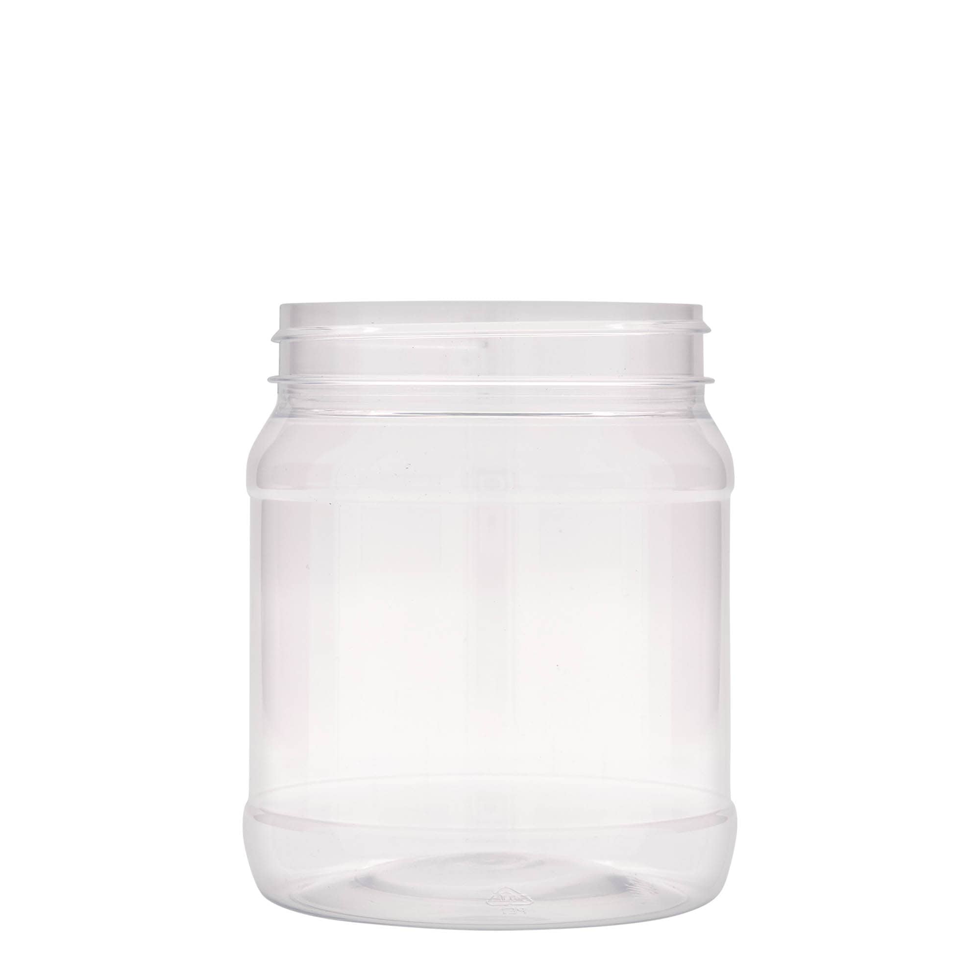 1.000 ml PET dóza „Lulu“, plast, hrdlo: 100/400