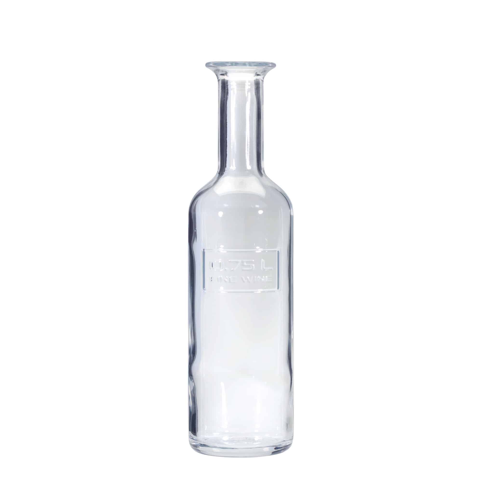 Skleněná lahev 750 ml 'Optima Fine Wine', uzávěr: korek Skleněná lahev 750 ml 'Optima Fine Wine', uzávěr: korek