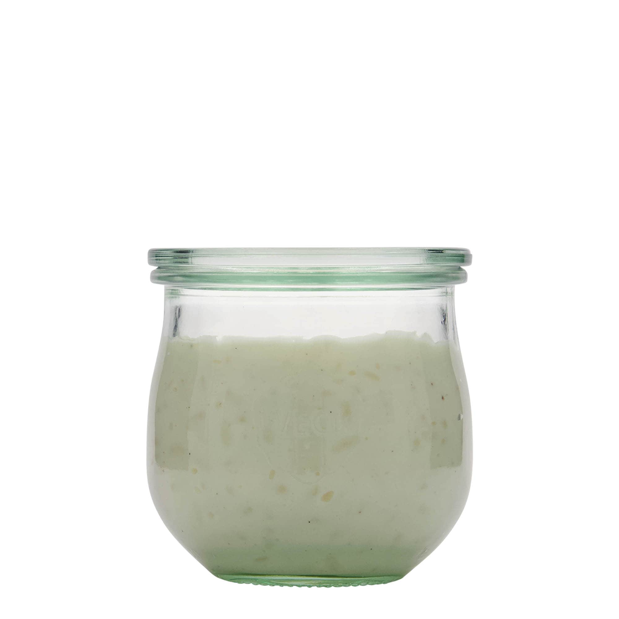 370 ml WECK tulipánová sklenice, hrdlo: kulatý okraj