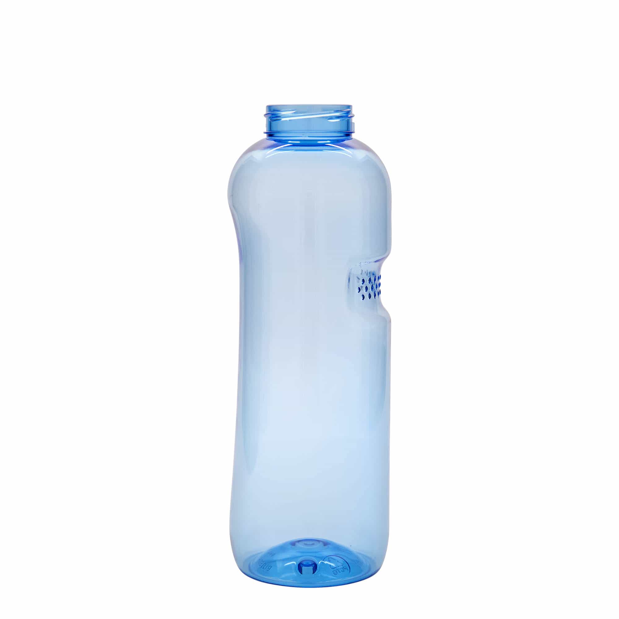 1.000 ml PET lahev na pití 'Kavodrink', plast, modrá 1.000 ml PET lahev na pití 'Kavodrink', plast, modrá